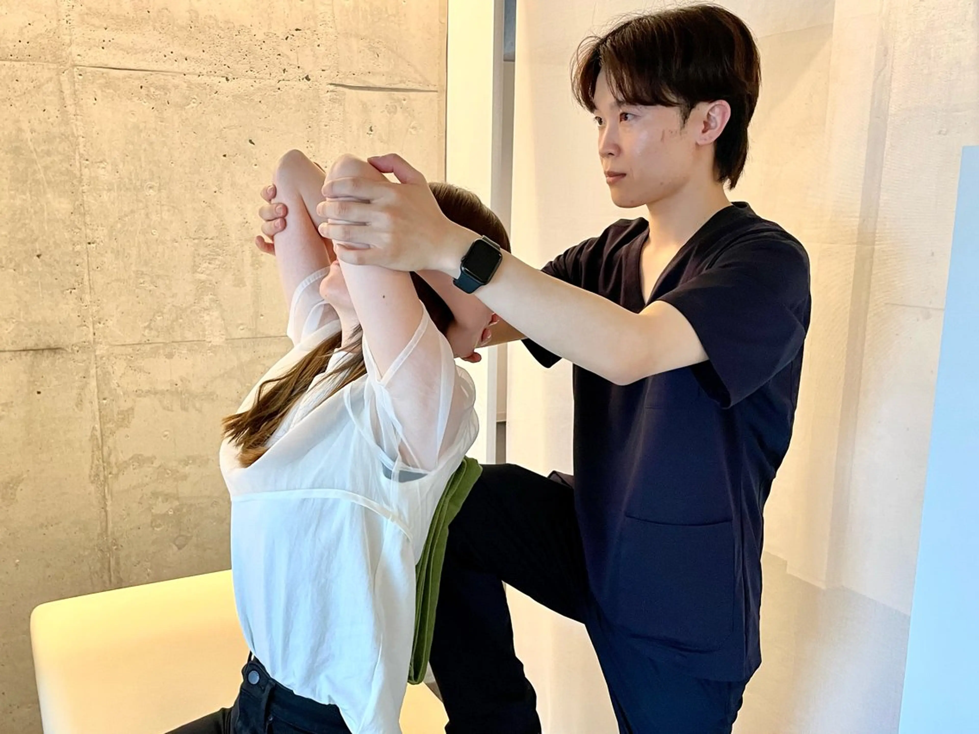 【小顔＆肩こり/腰痛/姿勢】小顔矯正×姿勢矯正 ¥12100→¥5000の写真