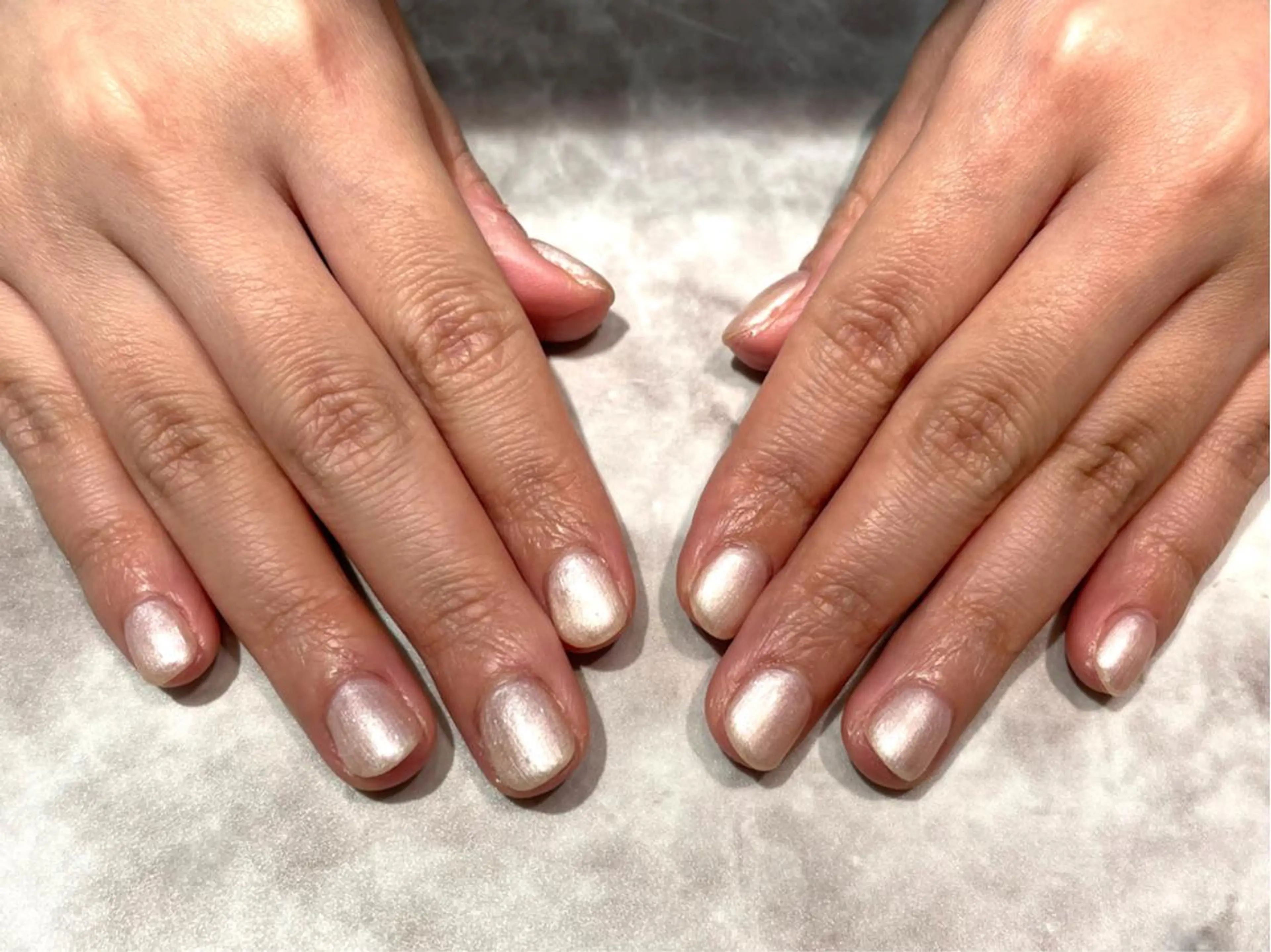 ネイル ワンカラーネイル Liora所属・nail mnのネイルデザイン