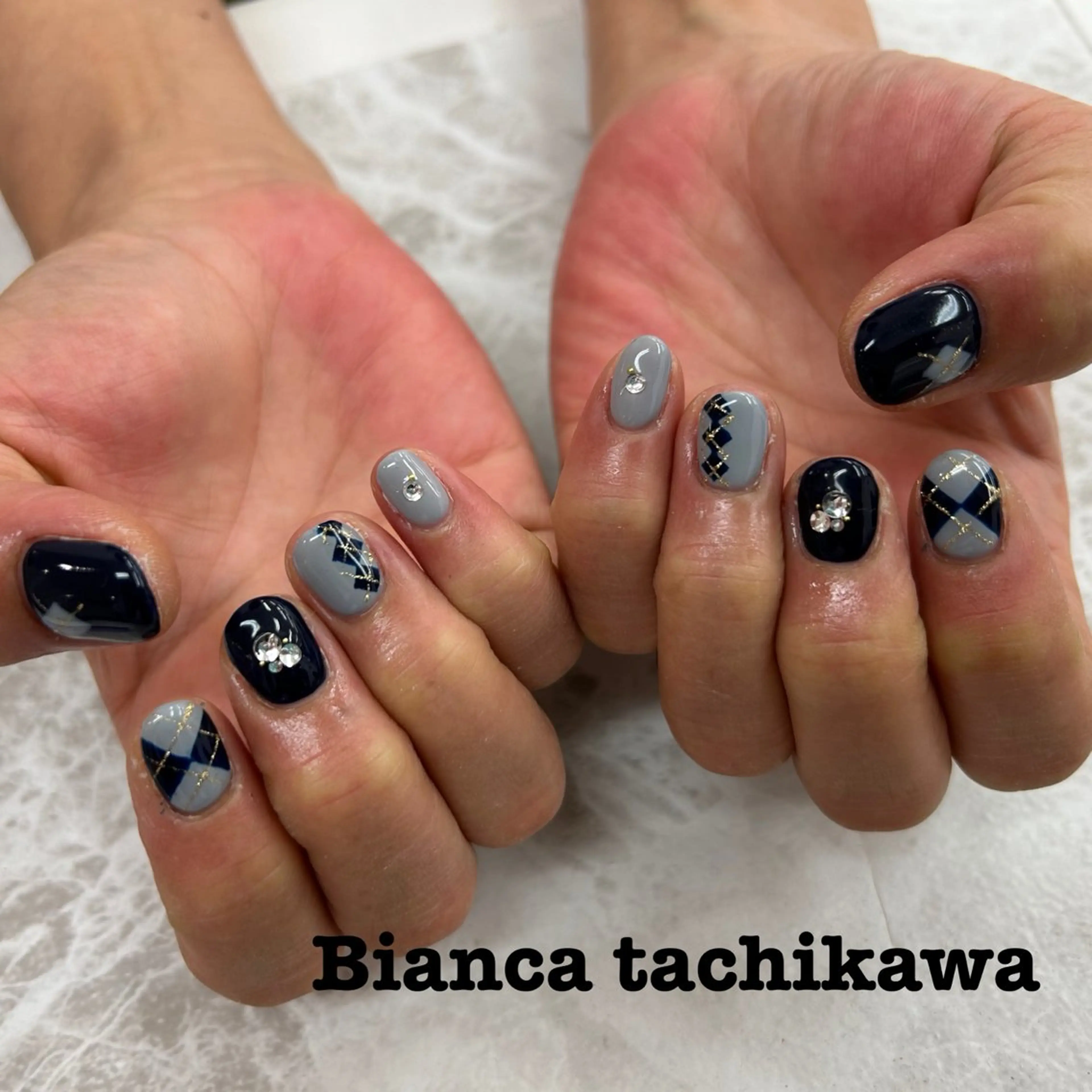 ネイル Bianca 立川店 小川のネイルデザイン