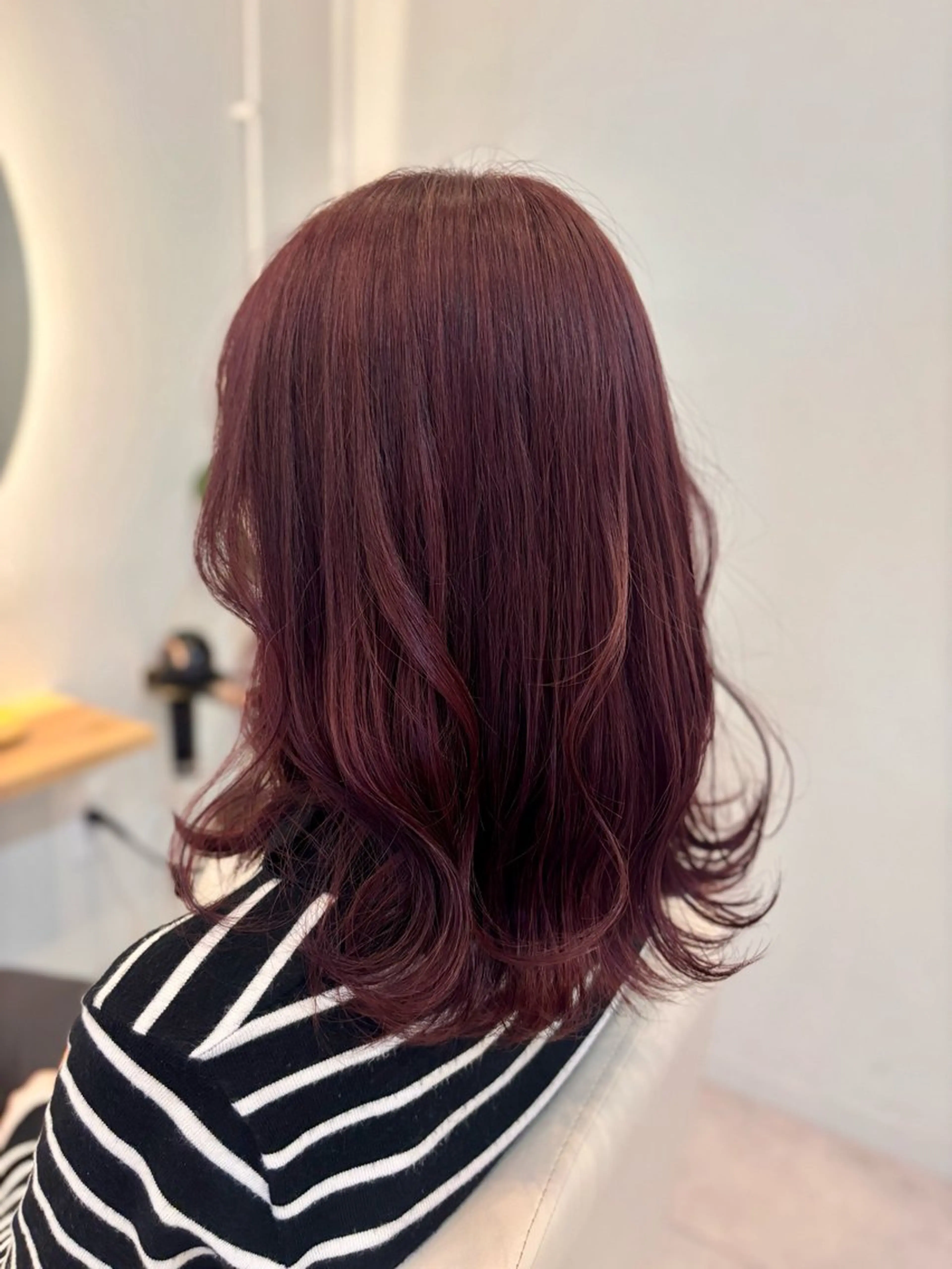 カラー ヘアカラー トリートメント lor.kyoto 奥村みゆきのヘアスタイル