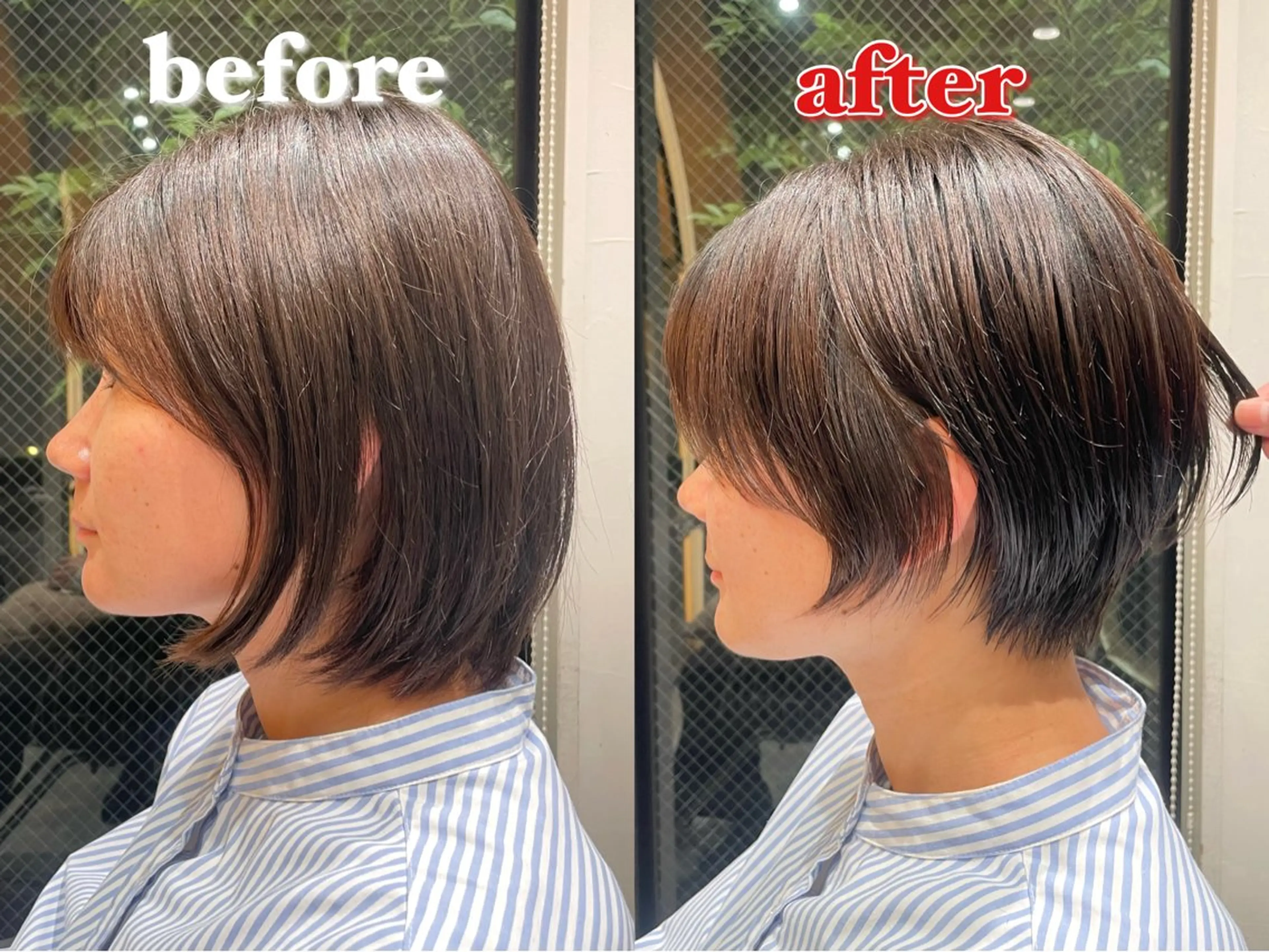 ショート ❤️ボブ/髪質改善 タッセルボブ/ユウキのヘアスタイル