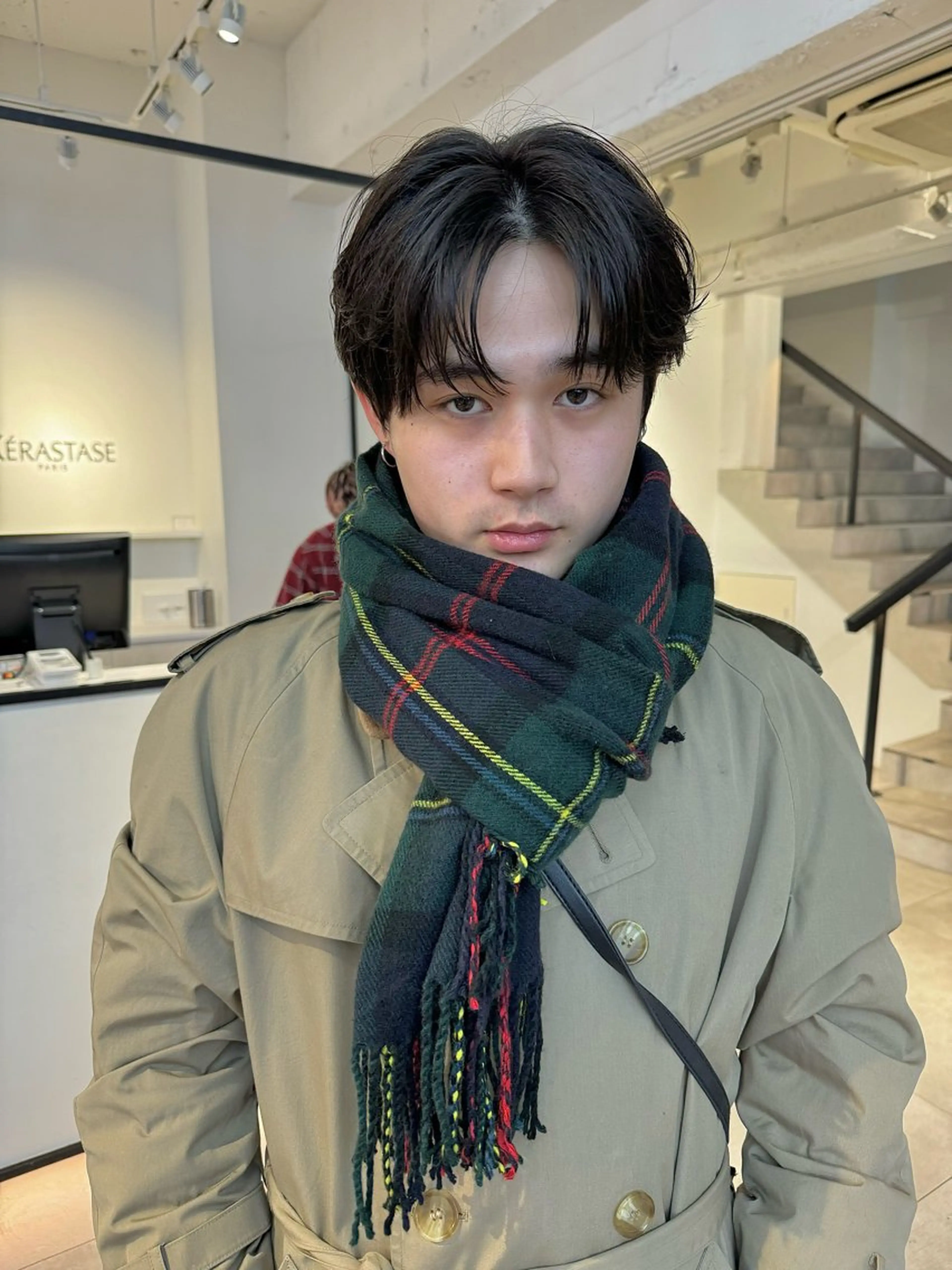 メンズ カット 🇰🇷カルマパーマ kaito🇰🇷のヘアスタイル