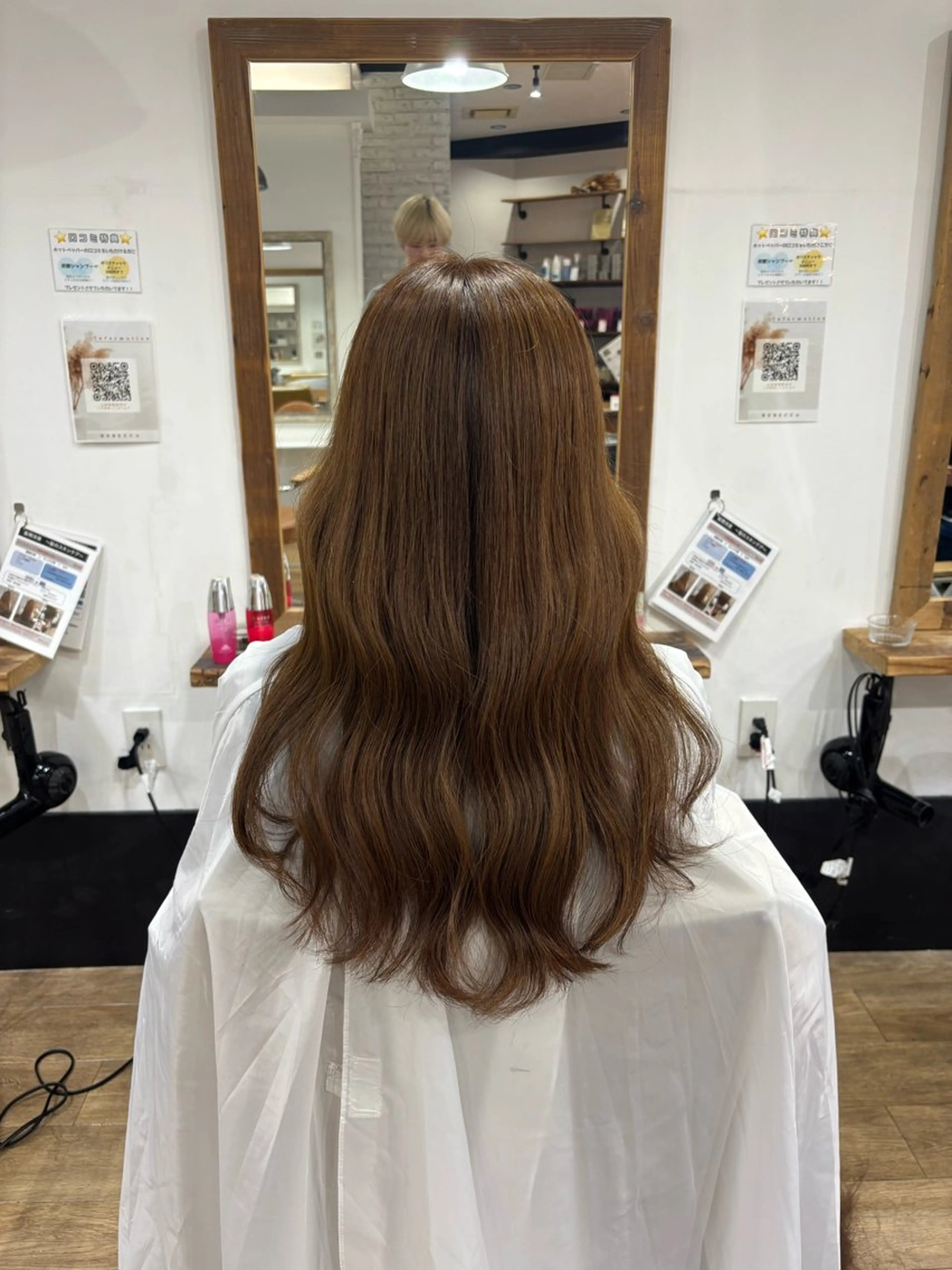 ロング カラー カット ヘアカラー 坂下 光輝のヘアスタイル