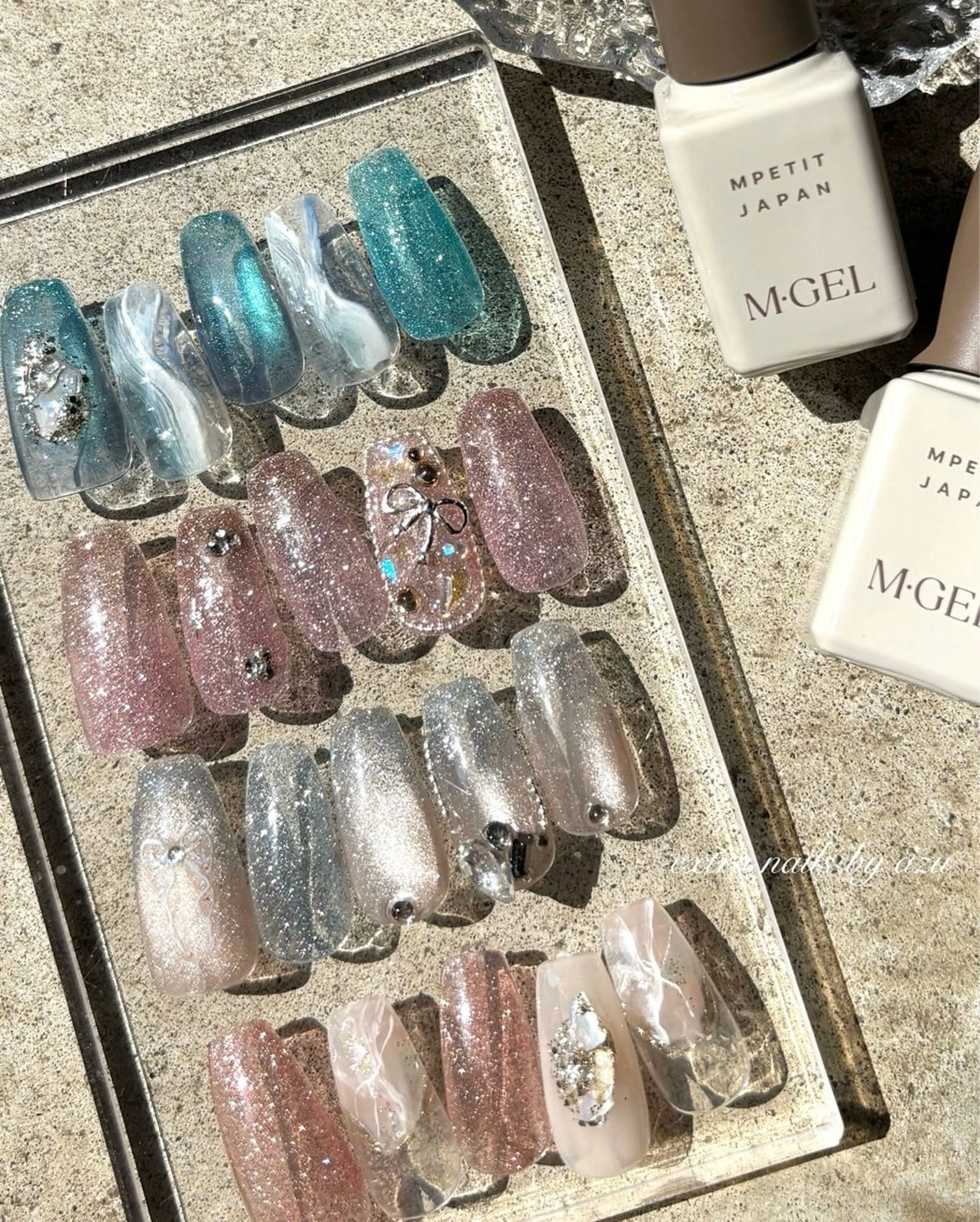 ネイル フラッシュネイル ハンドネイル extranails ／lemellaのネイルデザイン