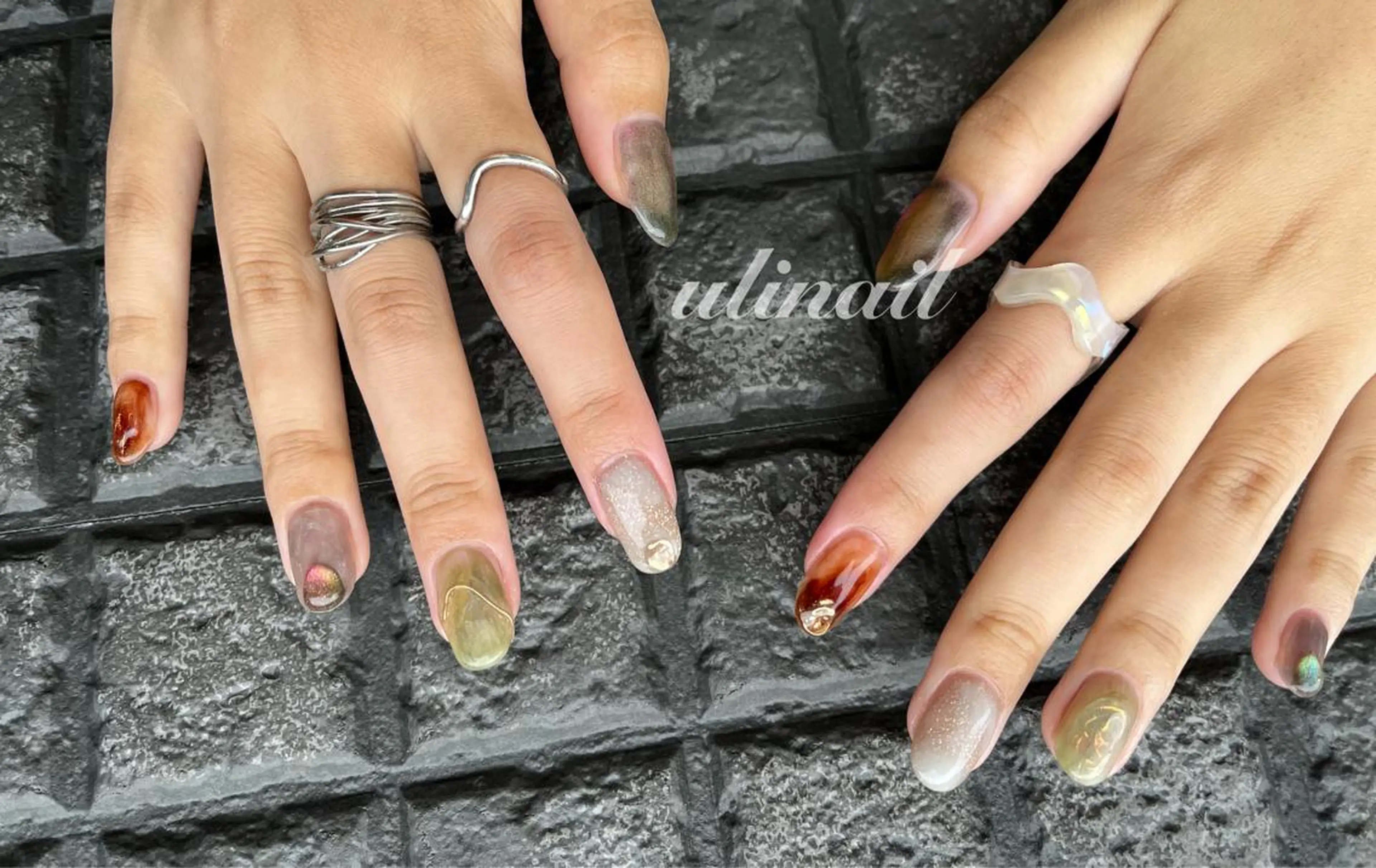 ネイル ハンドネイル ulinail （ウリネイル）のネイルデザイン