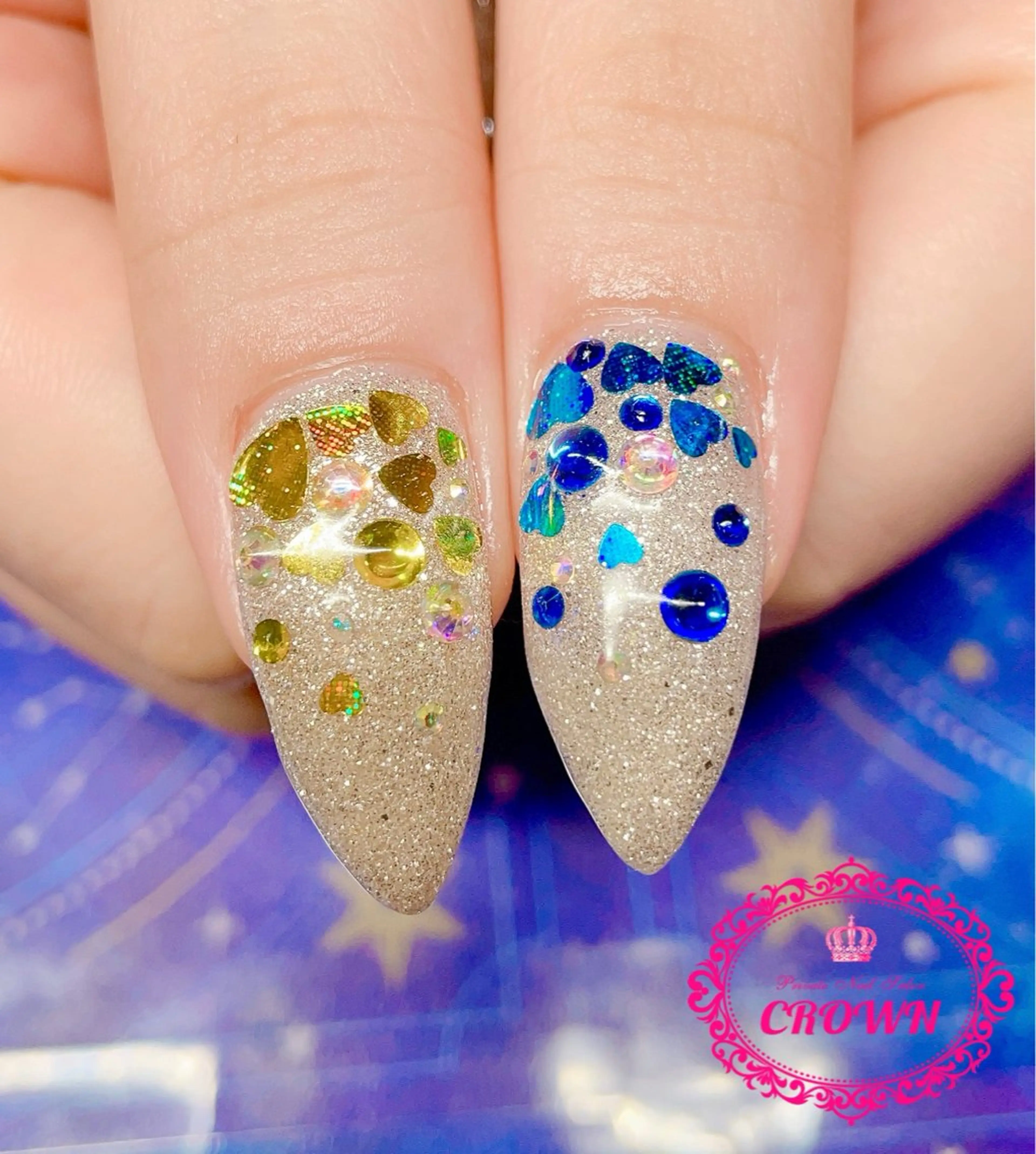 ネイル CROWN プライベートサロンのネイルデザイン