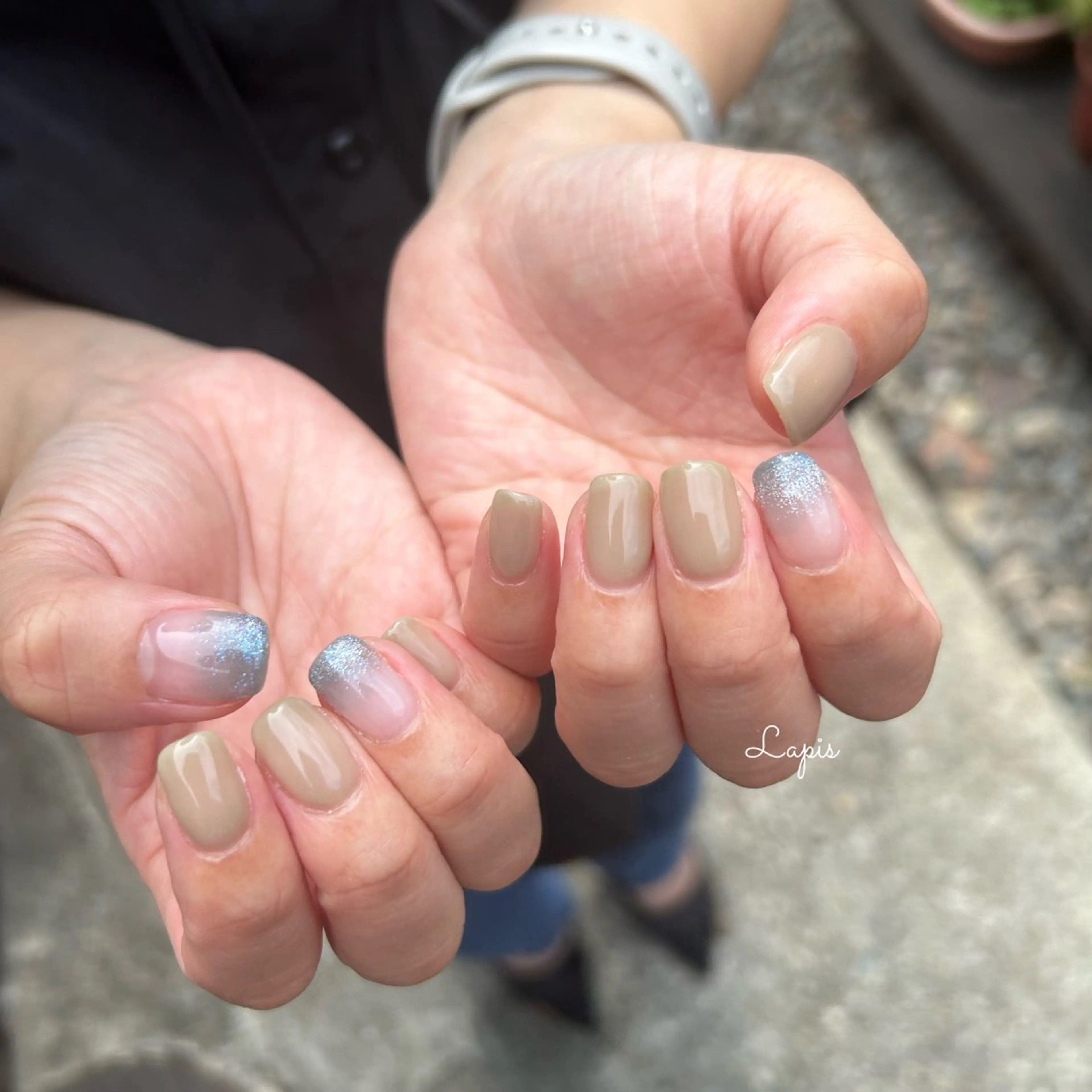 ネイル アートネイル ハンドネイル Lapis *のネイルデザイン