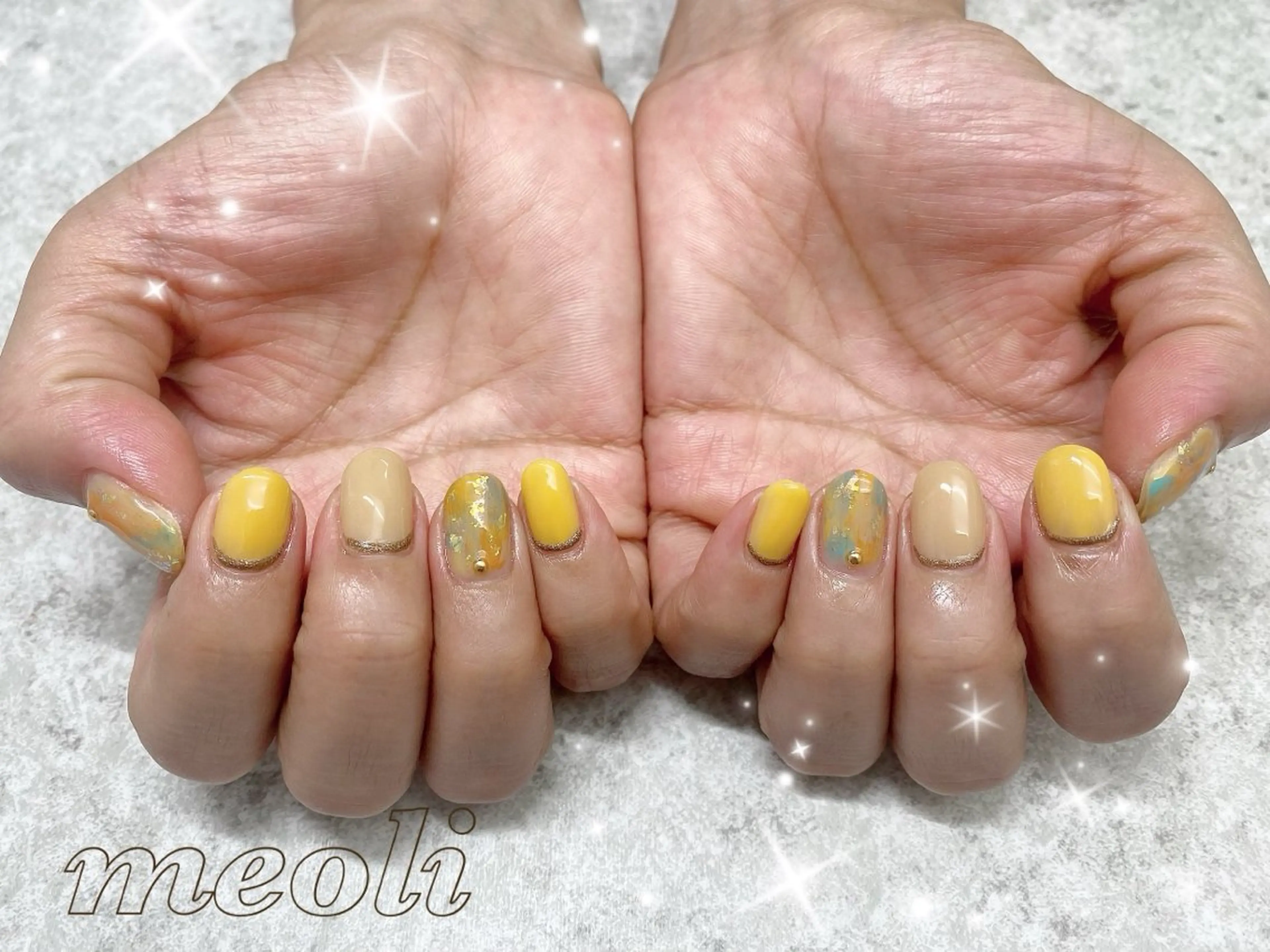ネイル ハンドネイル nail salon meoli メグのネイルデザイン