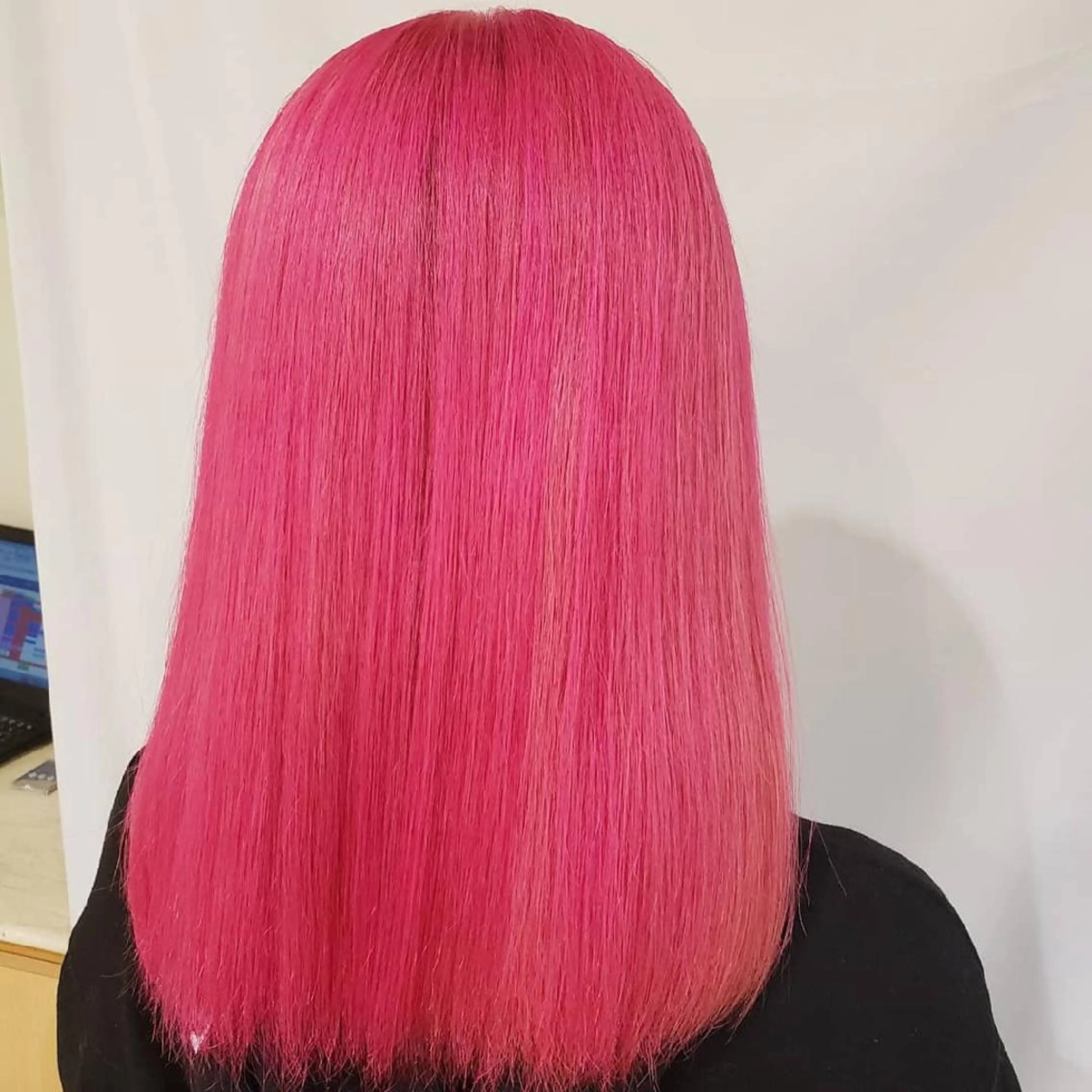 カラー ピンクカラー EMANON名古屋所属・美谷添（ミヤゾエ） まどか大人ヘアサロンのヘアスタイル