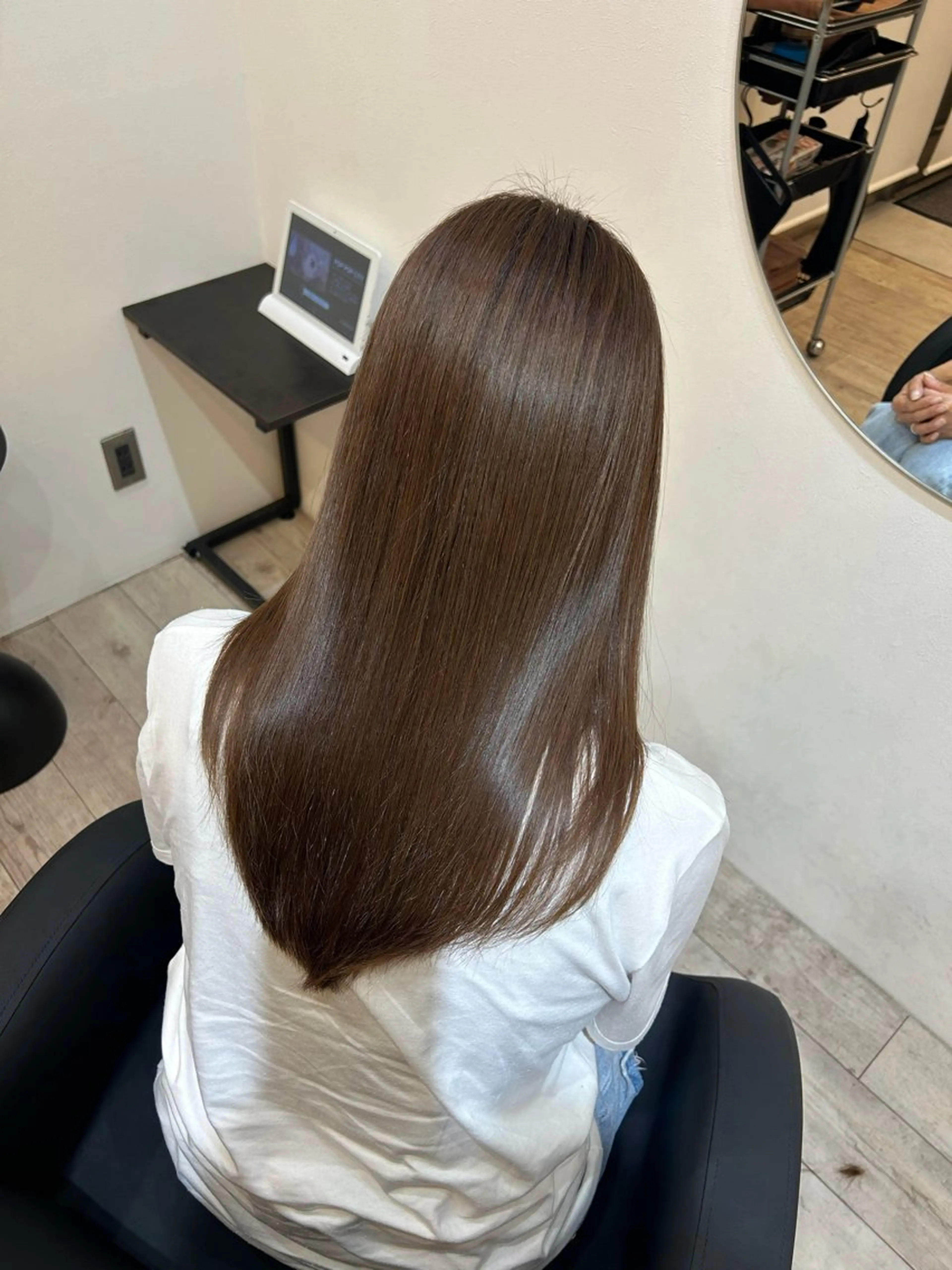 ロング 縮毛矯正 SOYON南草津所属・美髪矯正/髪質改善/ 松山拓磨のヘアスタイル