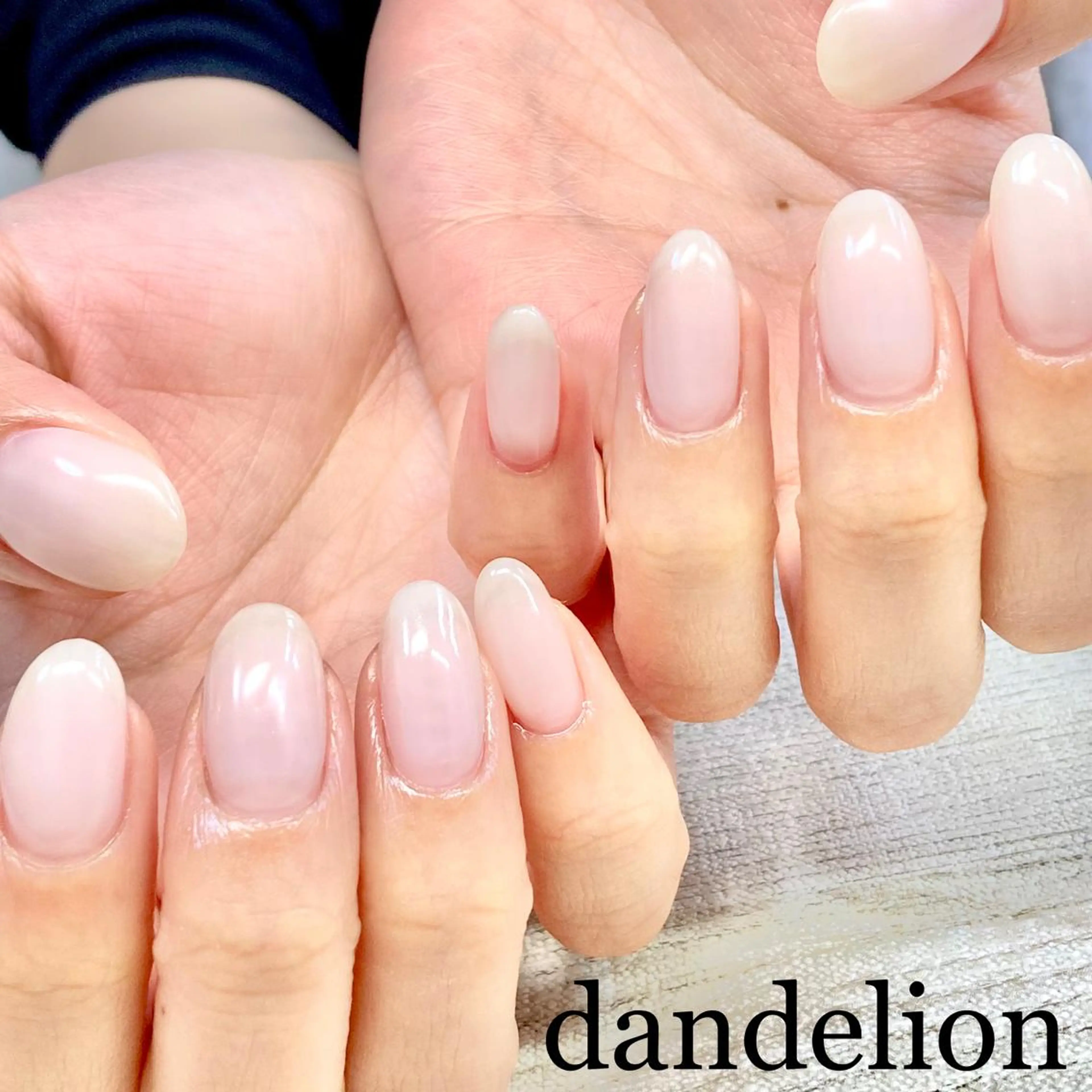 ネイル ハンドネイル ハンドケア dandelion ダンデライオンのネイルデザイン