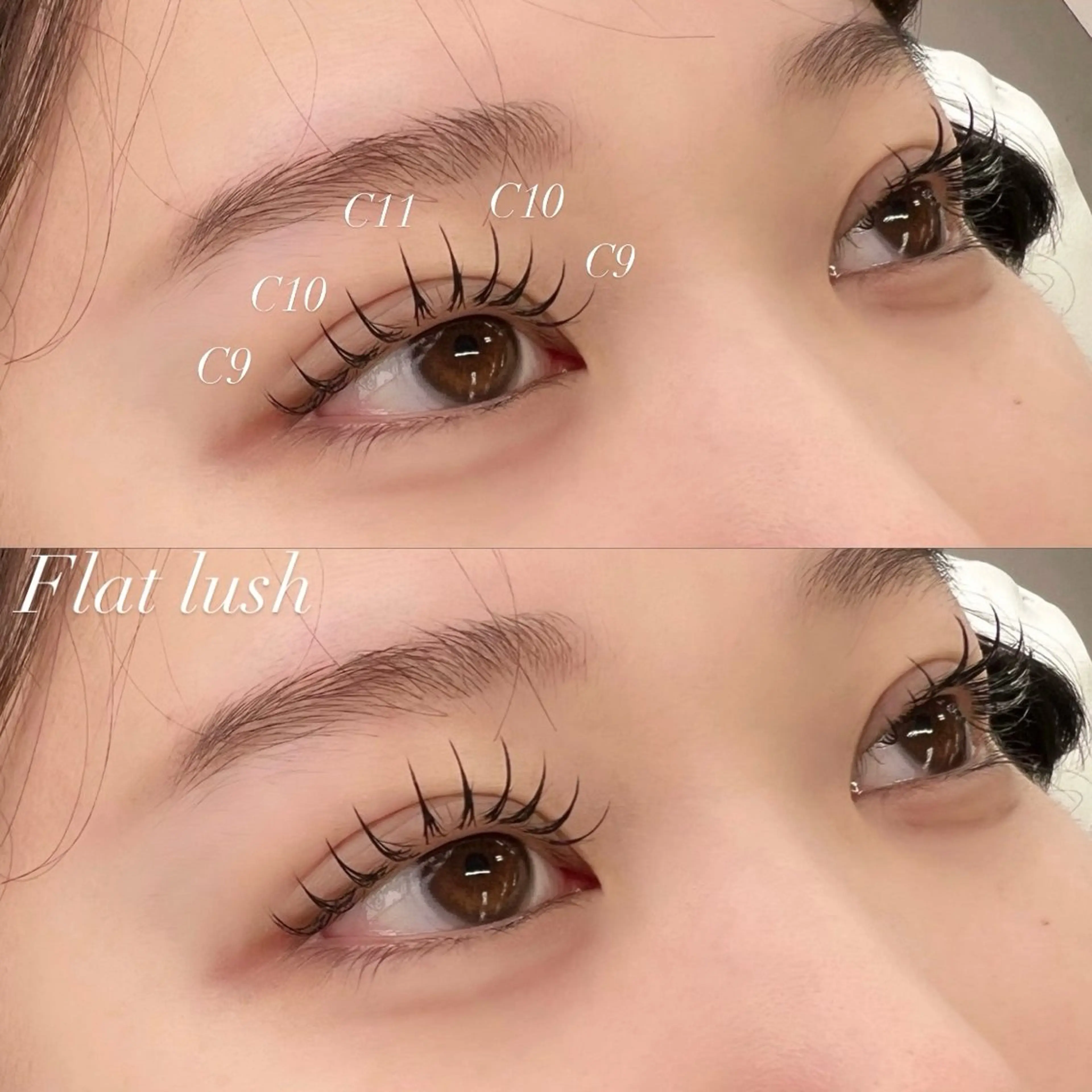 マツエク・マツパ フラットラッシュ マツエク Nanami🩶 Addressのマツエク・マツパデザイン