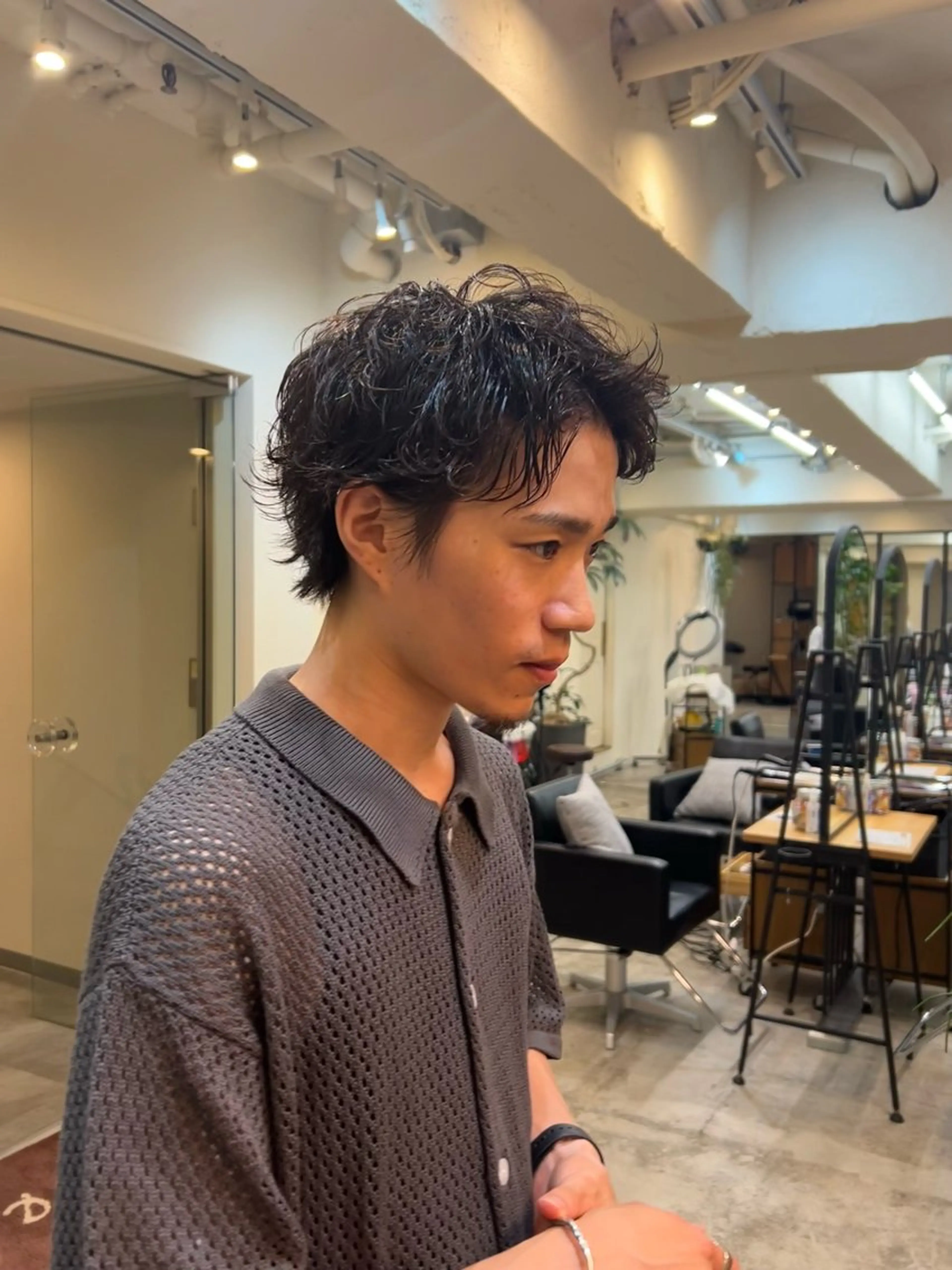 メンズ 丸みショート/新宿 /みづき🐏のヘアスタイル