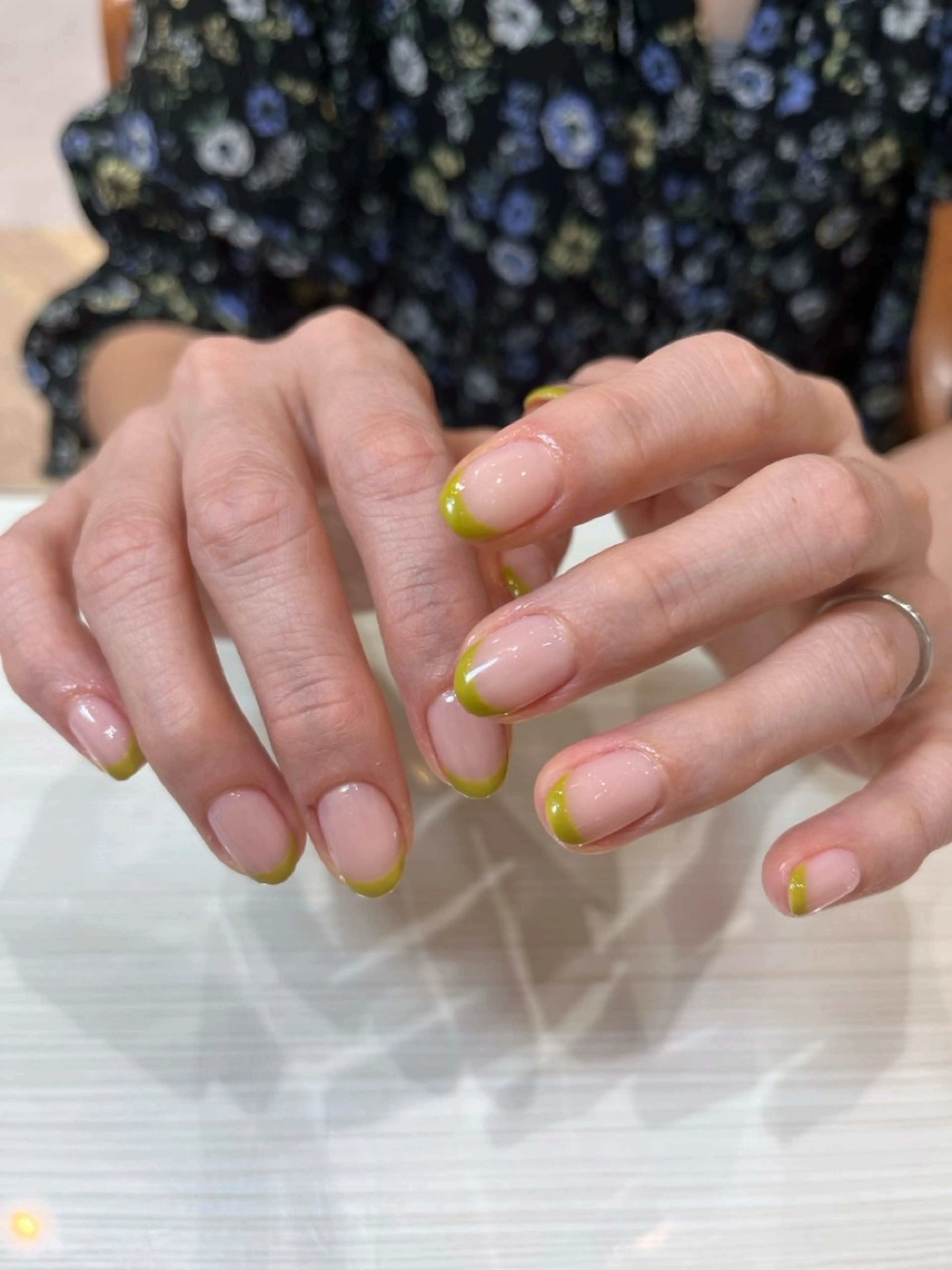 ネイル フレンチネイル RomanticColor所属・romantic colorのネイルデザイン