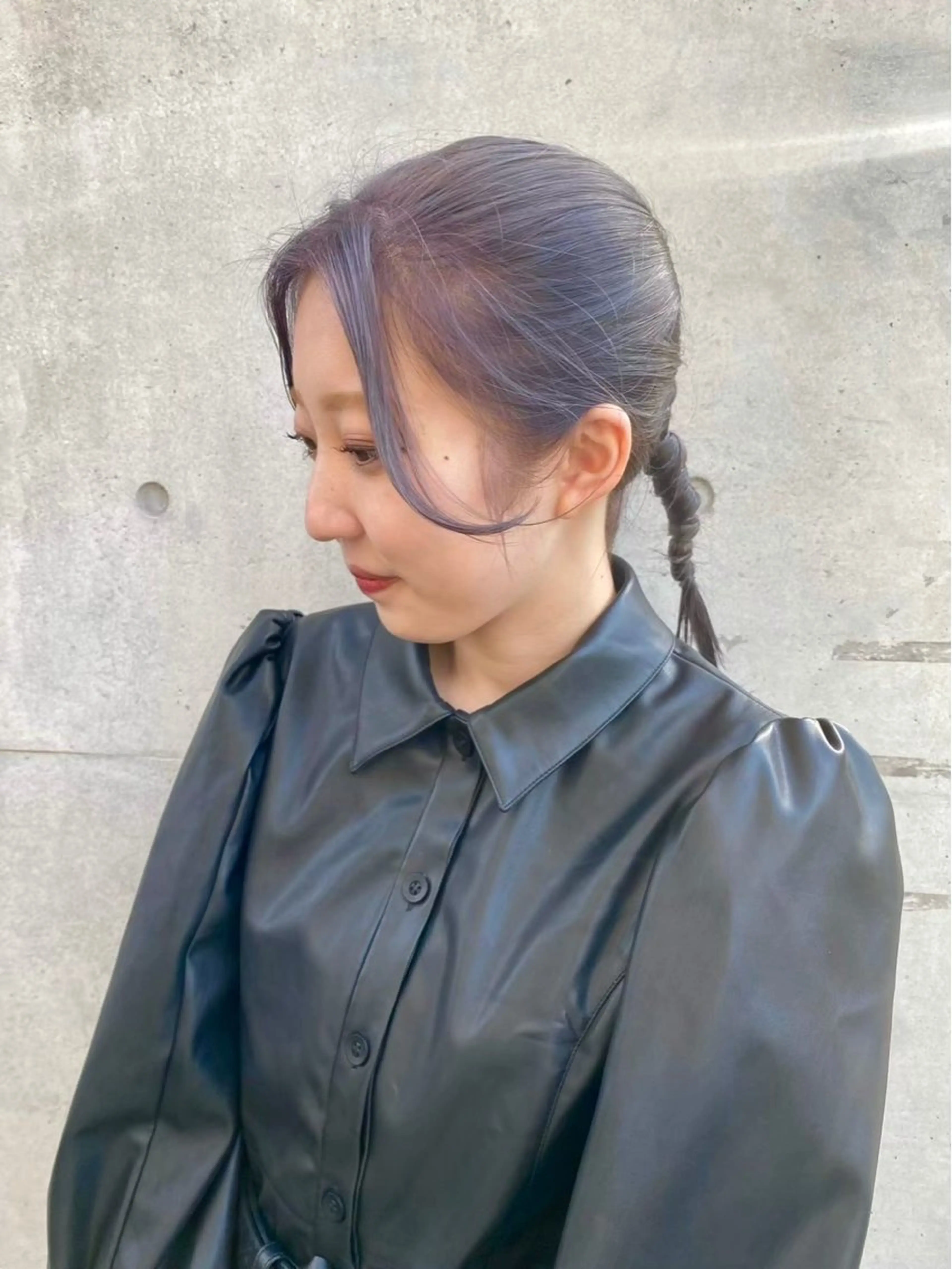 ミディアム 大石 明葉のヘアスタイル