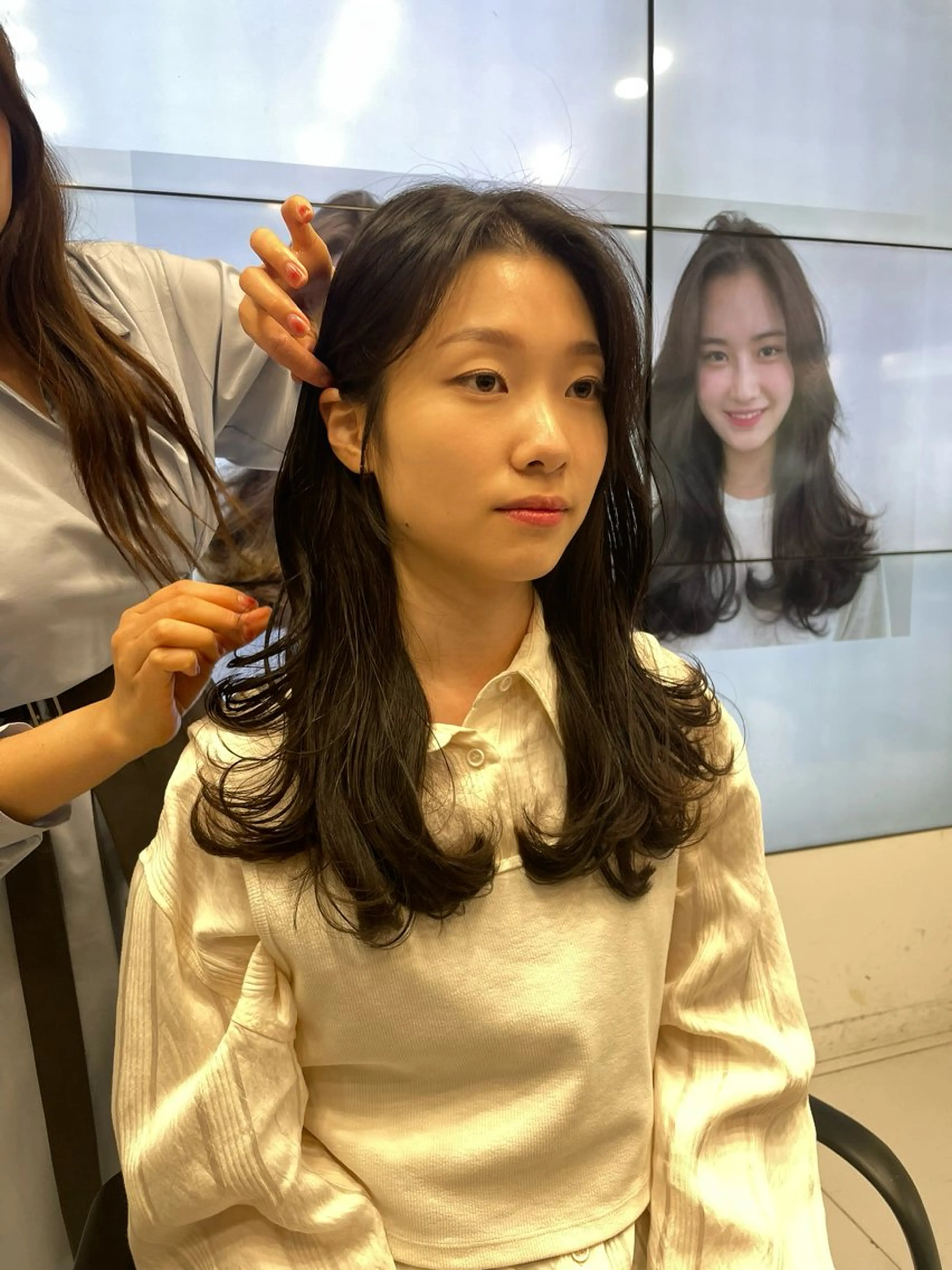 パーマ 松永 果菜のヘアスタイル