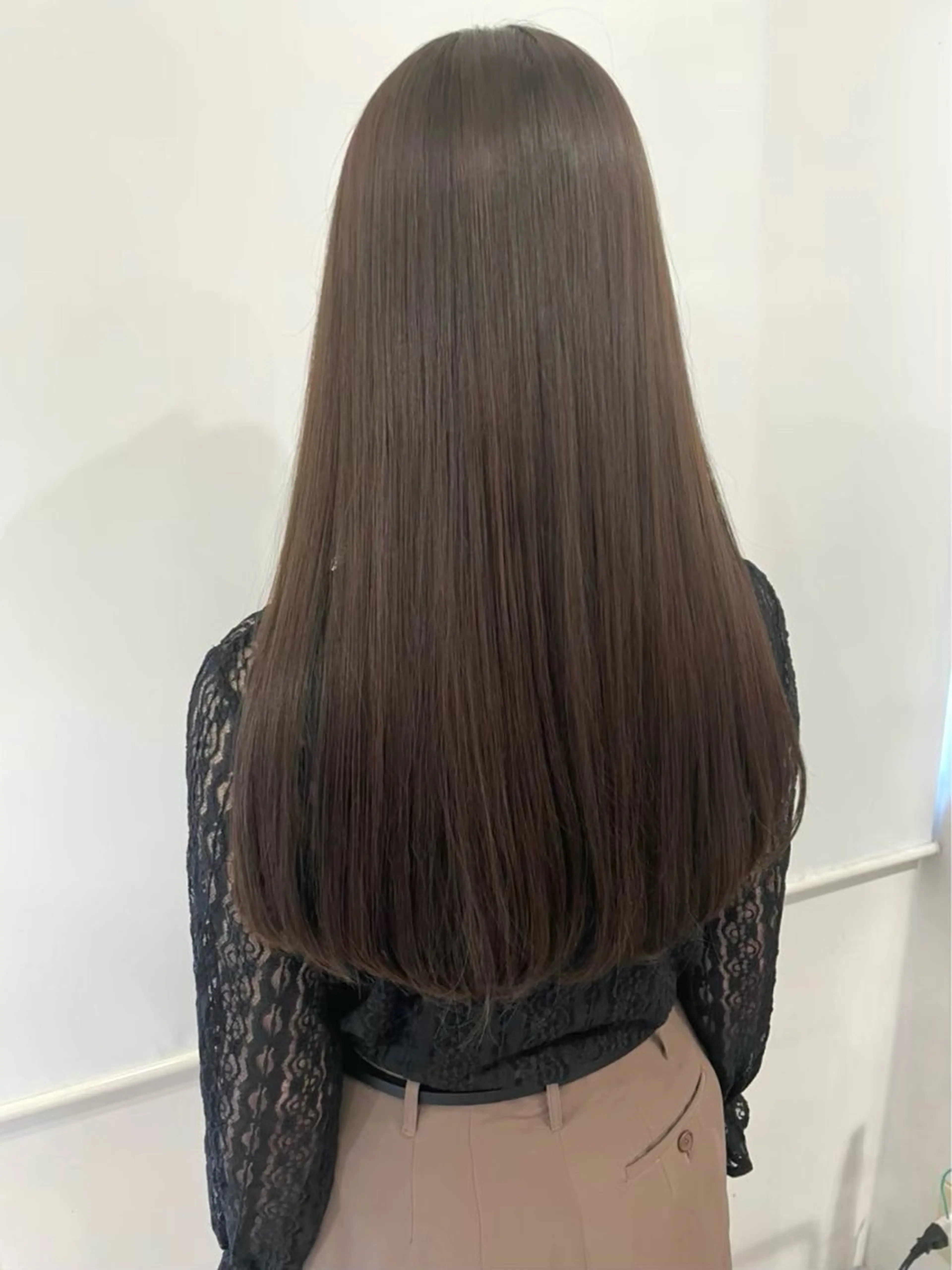 ロング カラー Parve Mix 森 美遥🇰🇷🩶のヘアスタイル