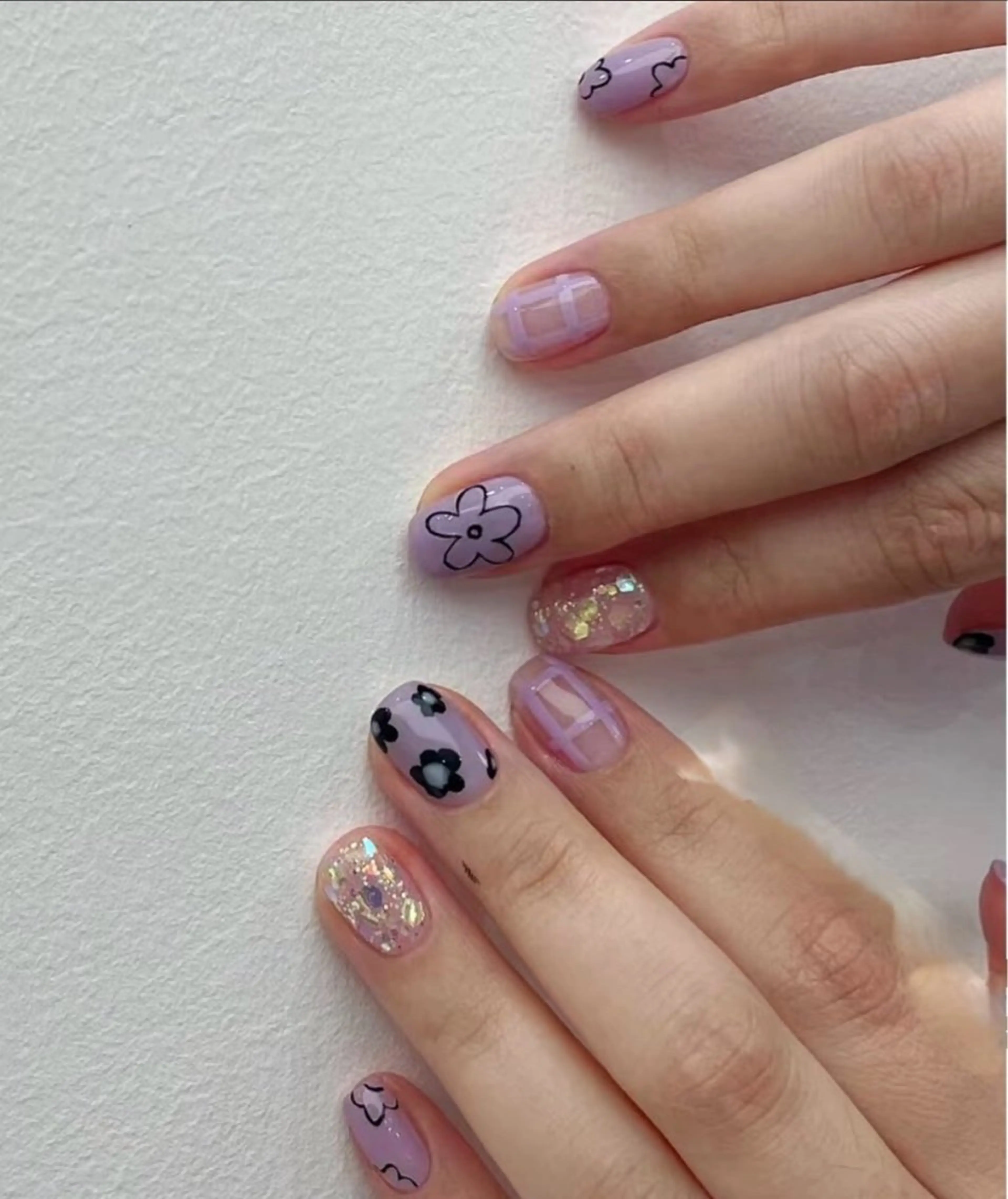 ネイル ✿は✿ぴ ✿ね✿す✿のネイルデザイン