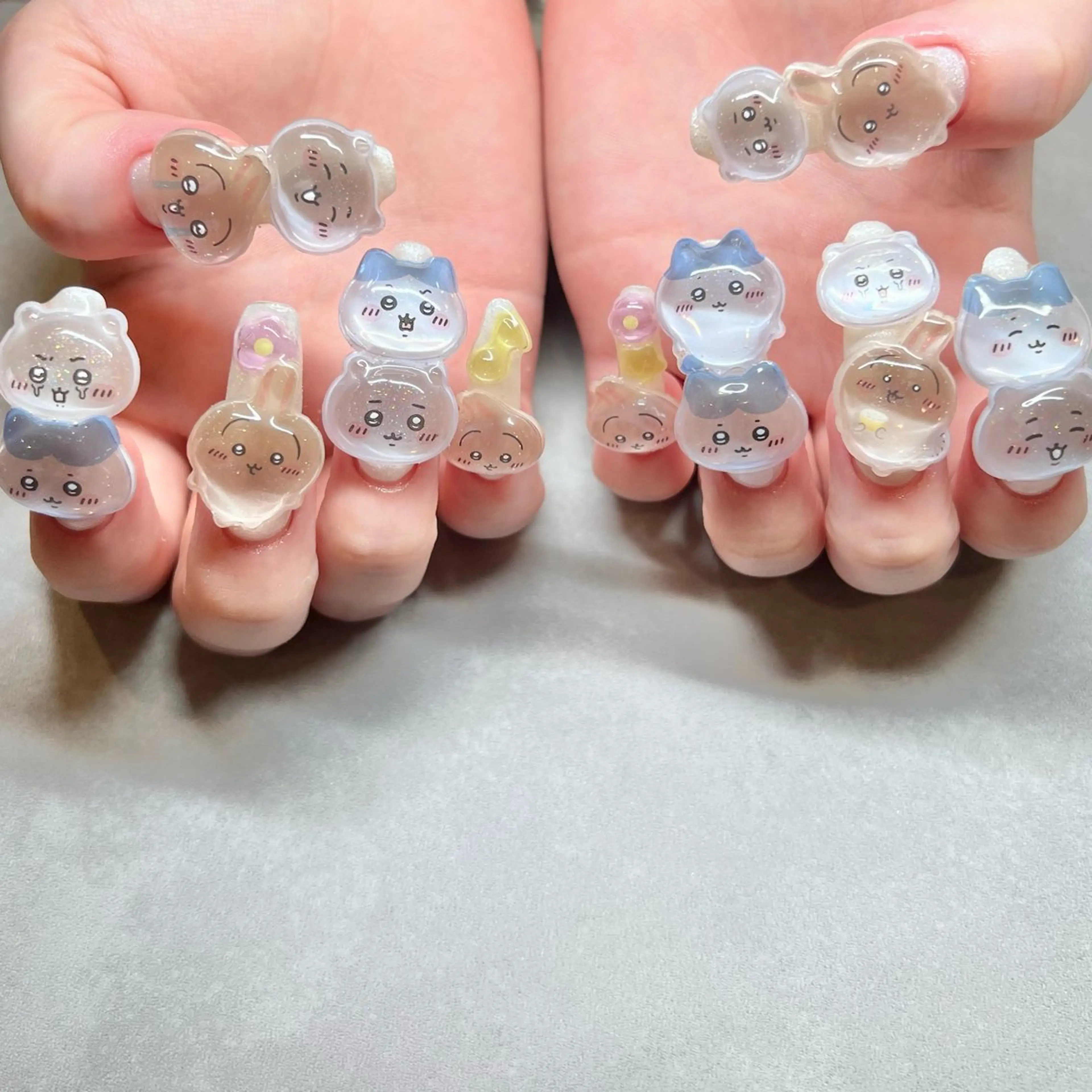 ネイル 持ち込み YUKO🩶 sofa立川のネイルデザイン