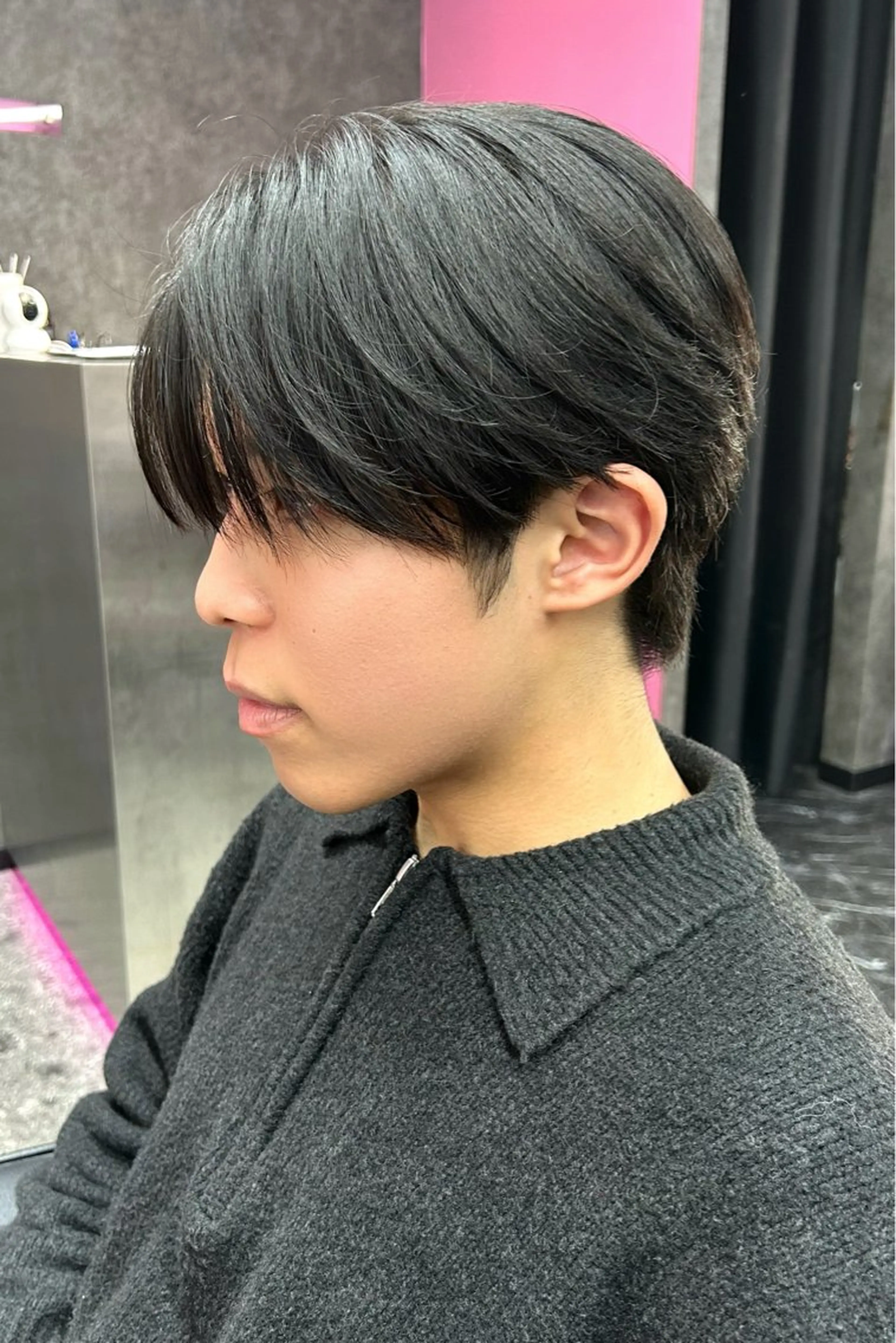 ショート カラー メンズ カット ヘアセット メンズスタイリスト 前田雄輝のヘアスタイル