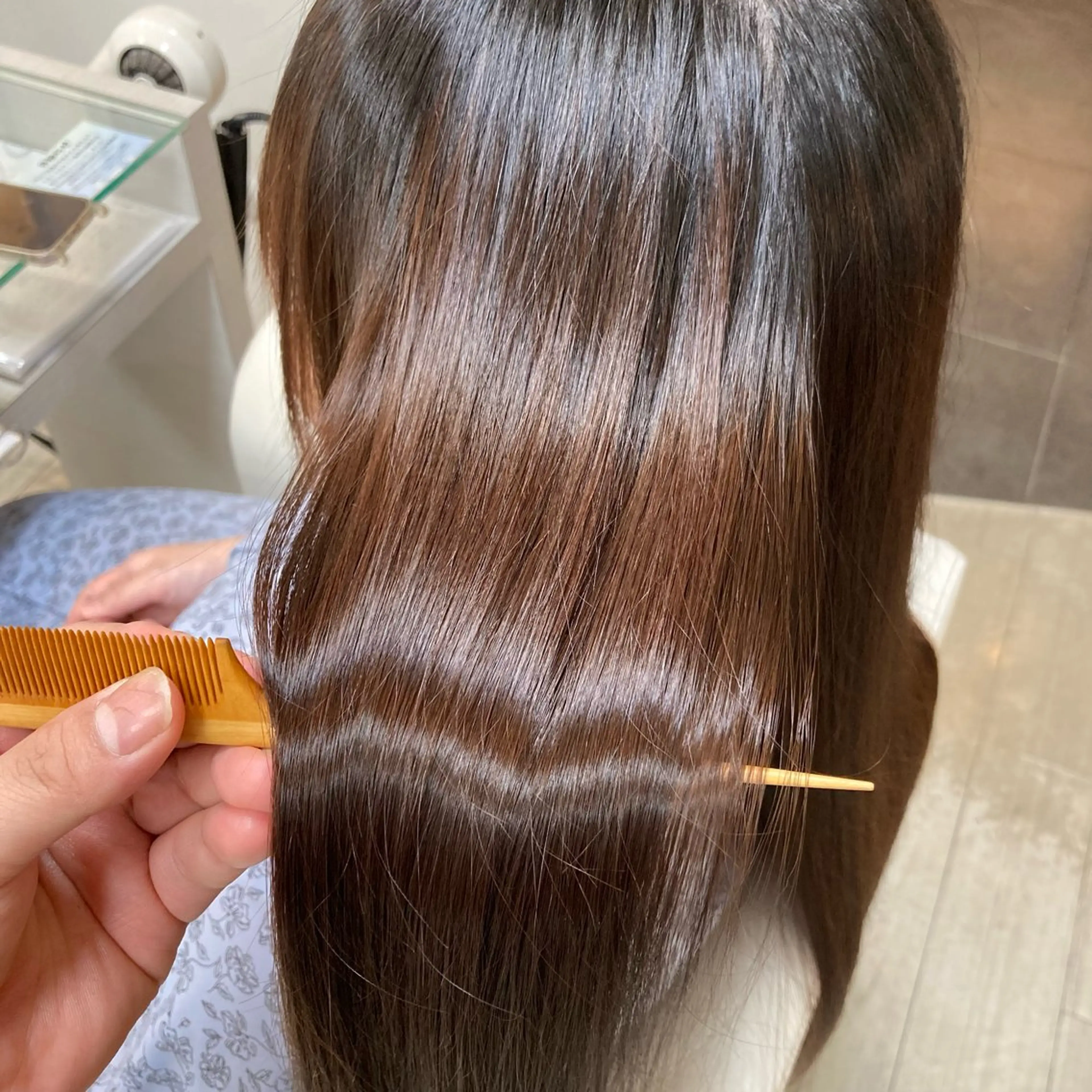 【美髪特化】髪質改善酸熱トリートメントの写真