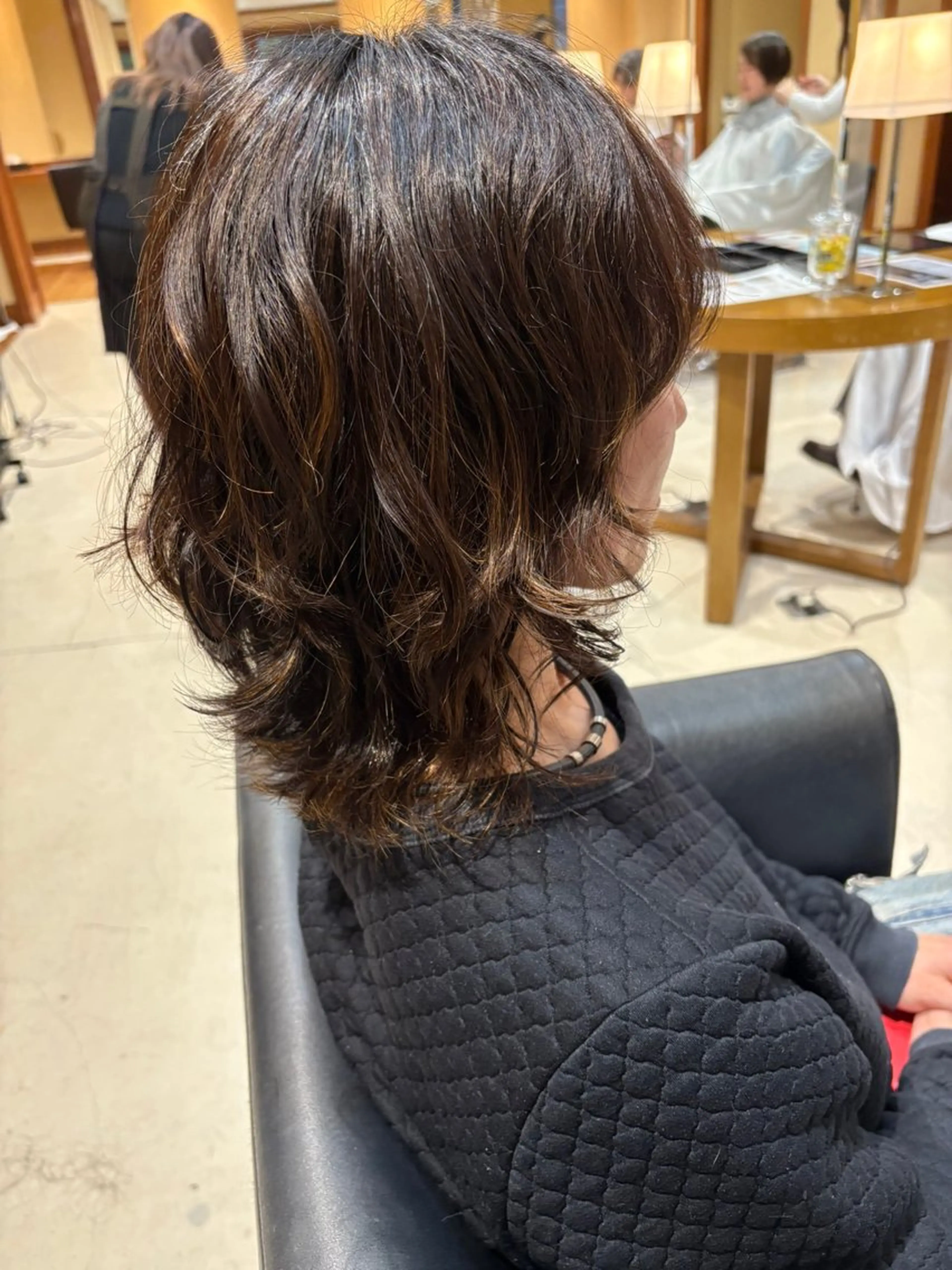 パーマ ⟡.·mamiya 縮毛矯正/ヘアセットのヘアスタイル