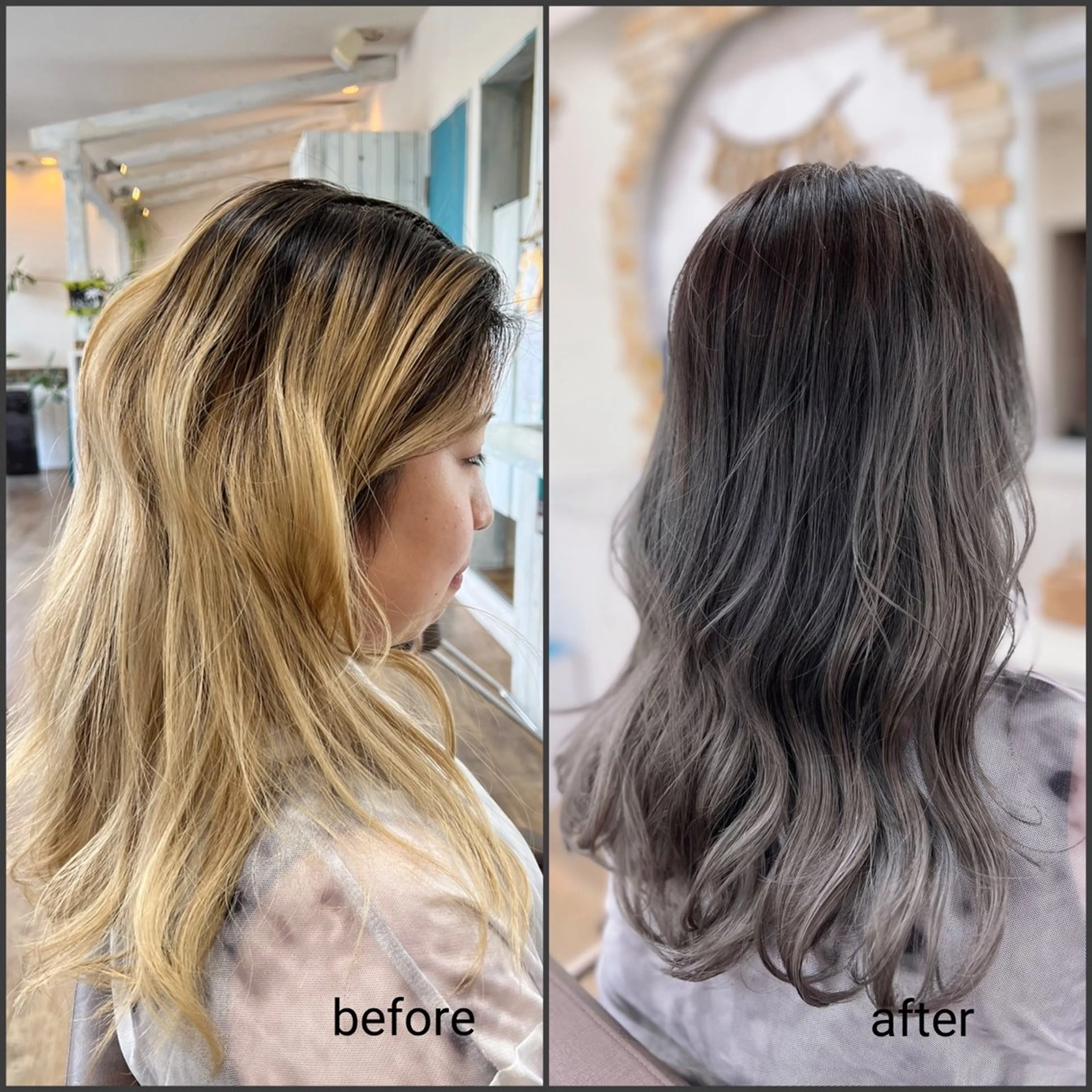 ミディアム kokua hair design／大西のヘアスタイル