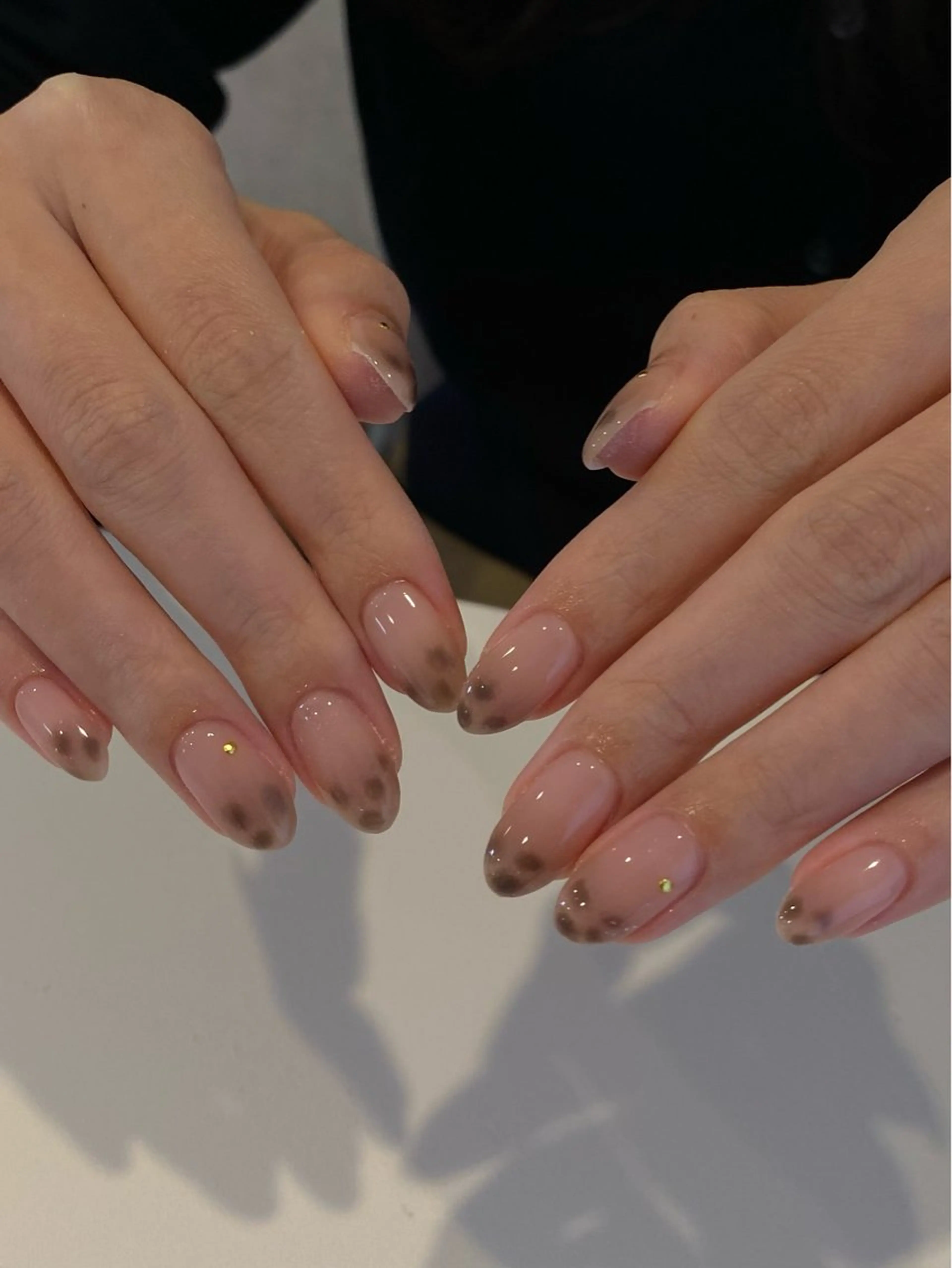 ネイル アニマル柄 ハンドネイル odette Mikiのネイルデザイン