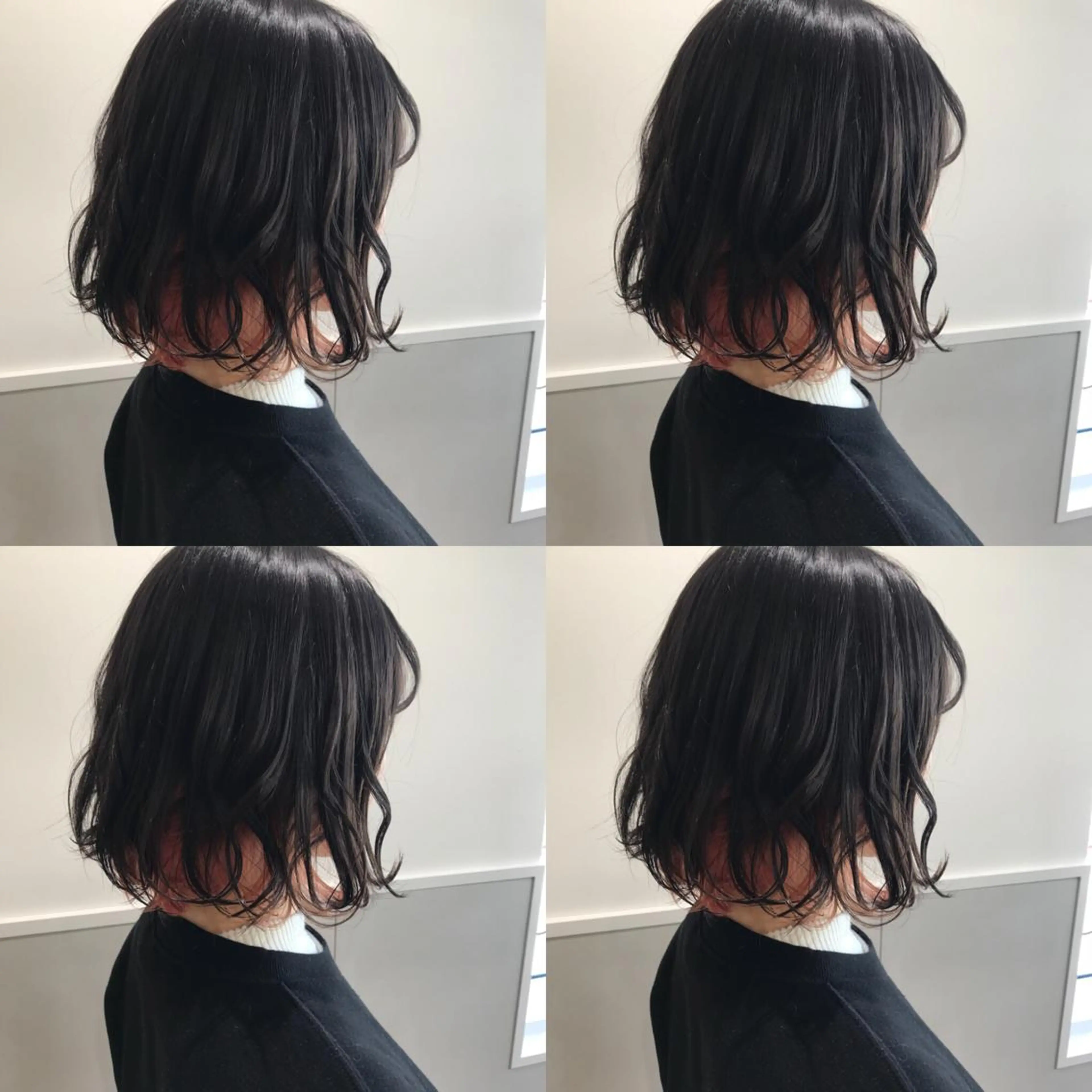 ミディアム カラー SALOWIN所属・小栗 麻衣のヘアスタイル