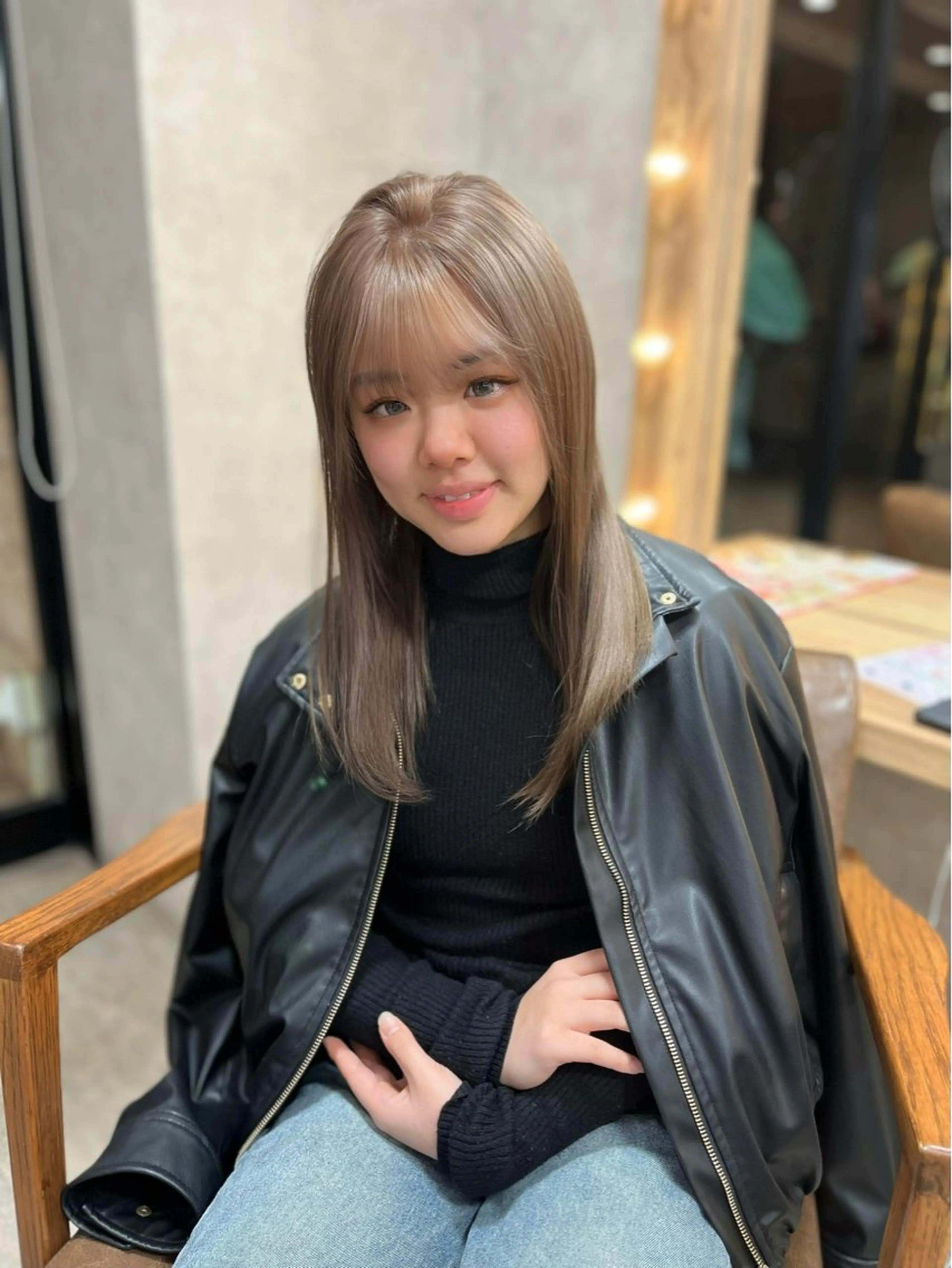 セミロング 🔖RIENS /renaのヘアスタイル