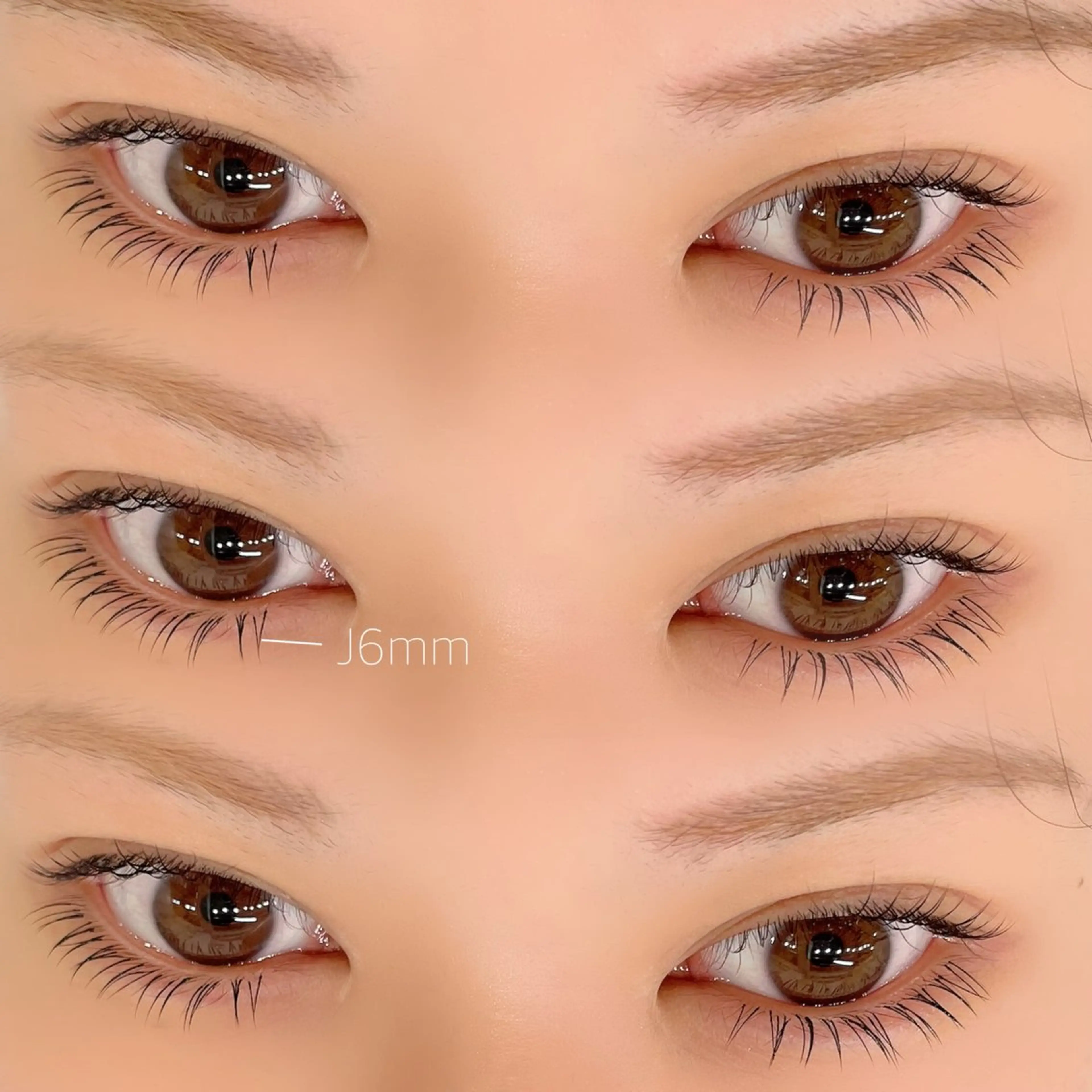 【LED下まつ毛エクステ🔦】モデル募集🍎(通常より1.5倍の持ち★)の写真