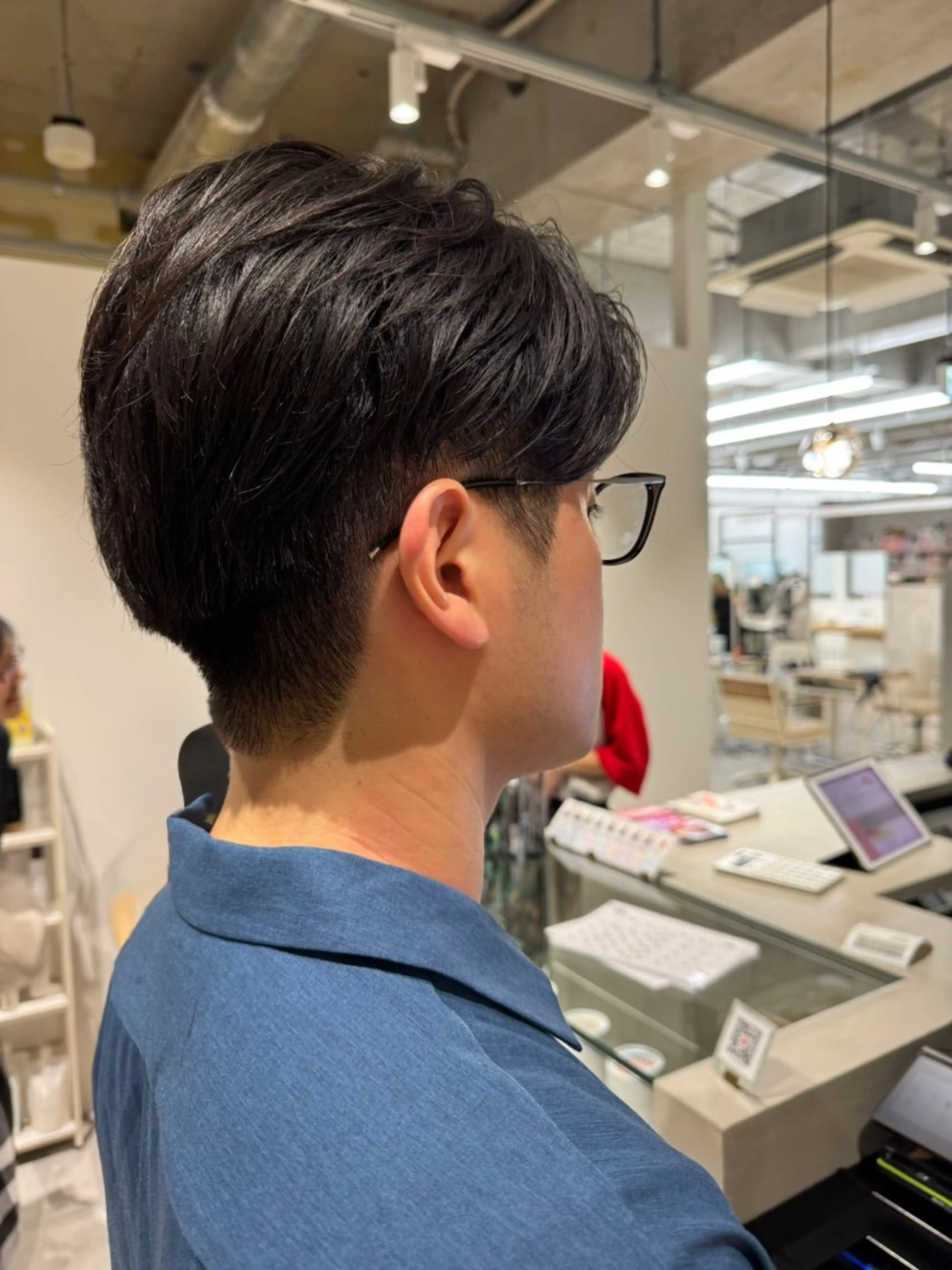 メンズ カット メンズカット/ ブリーチ/かほのヘアスタイル