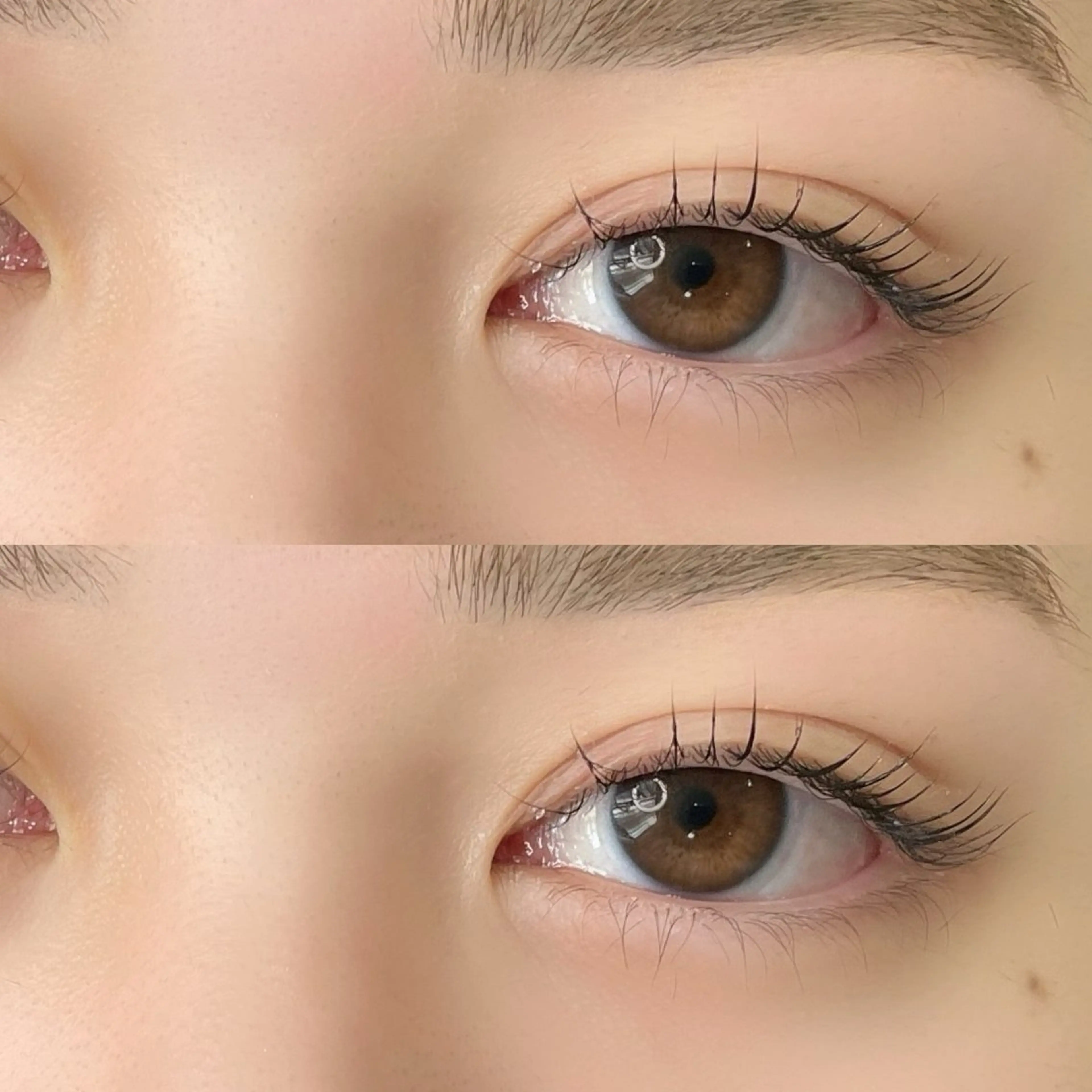 マツエク・マツパ ケラチンラッシュリフト 束感まつ毛 韓国風マツエク まつげパーマ 下まつげエクステ rei /meme まつパ アイブロウのマツエク・マツパデザイン