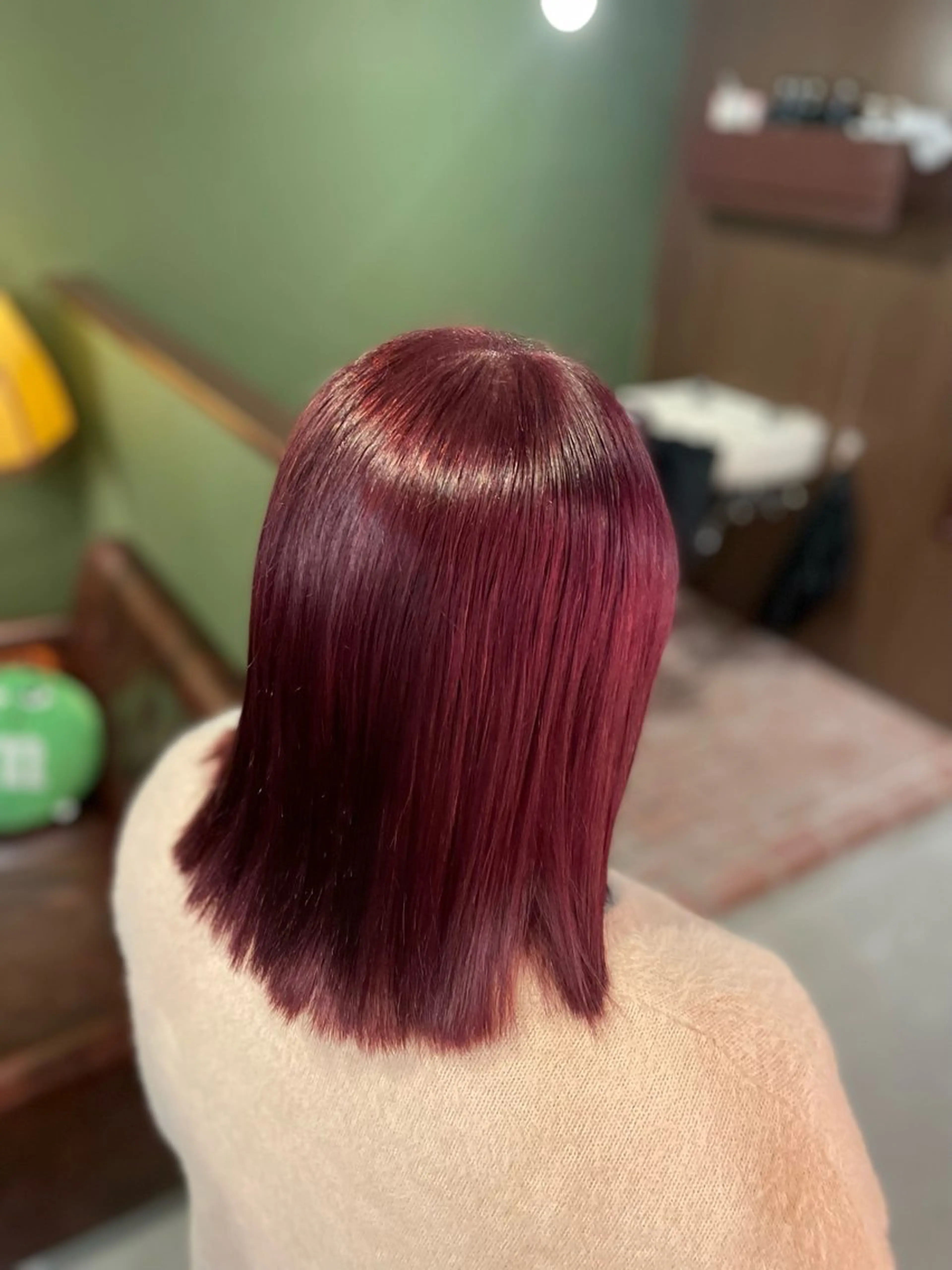 ミディアム カラー ヘアカラー トリートメント ヘアセット PATH-hair. storeのヘアスタイル