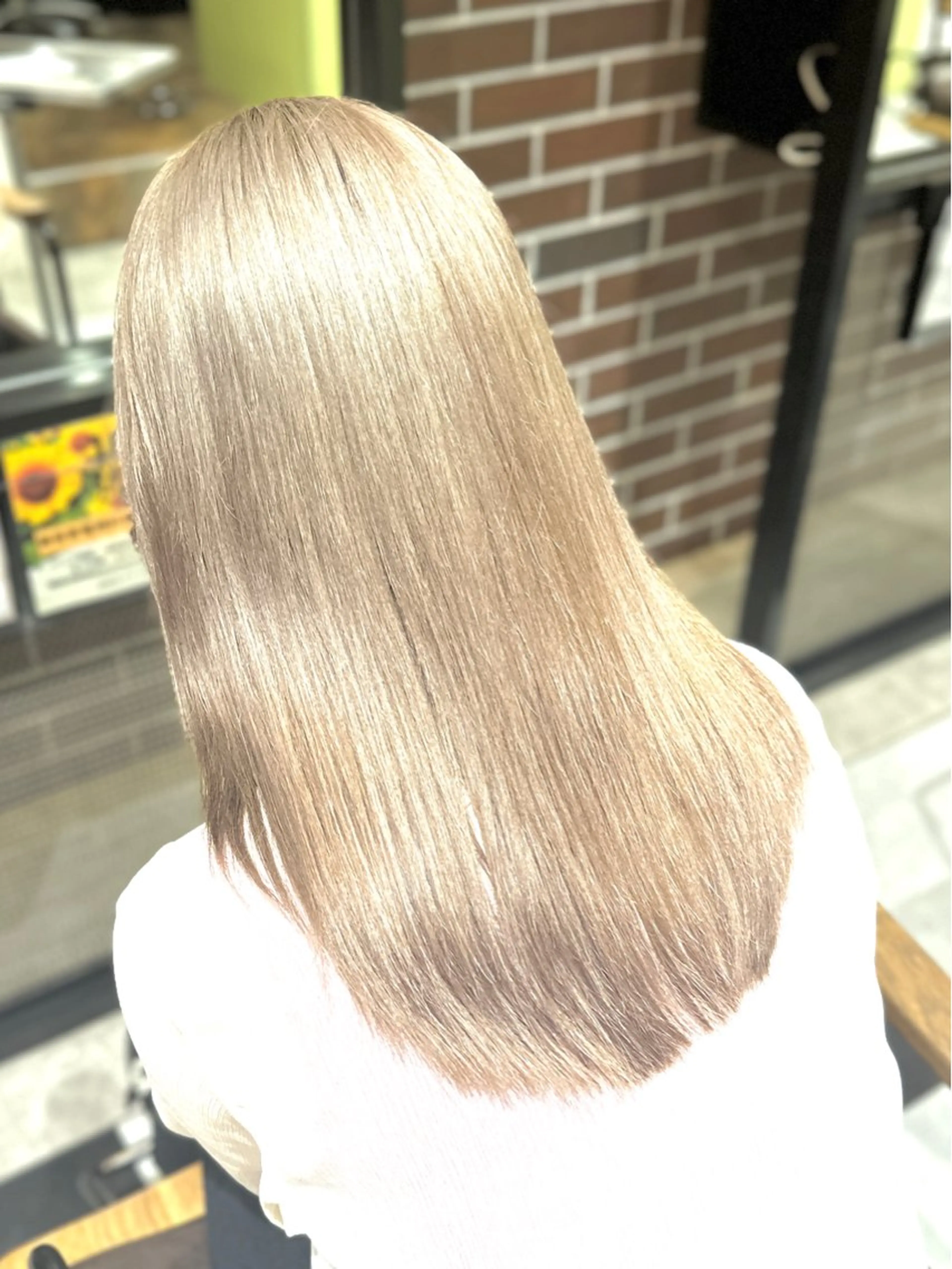 セミロング ブリーチなしダブル/ レイヤーカット 小棹のヘアスタイル