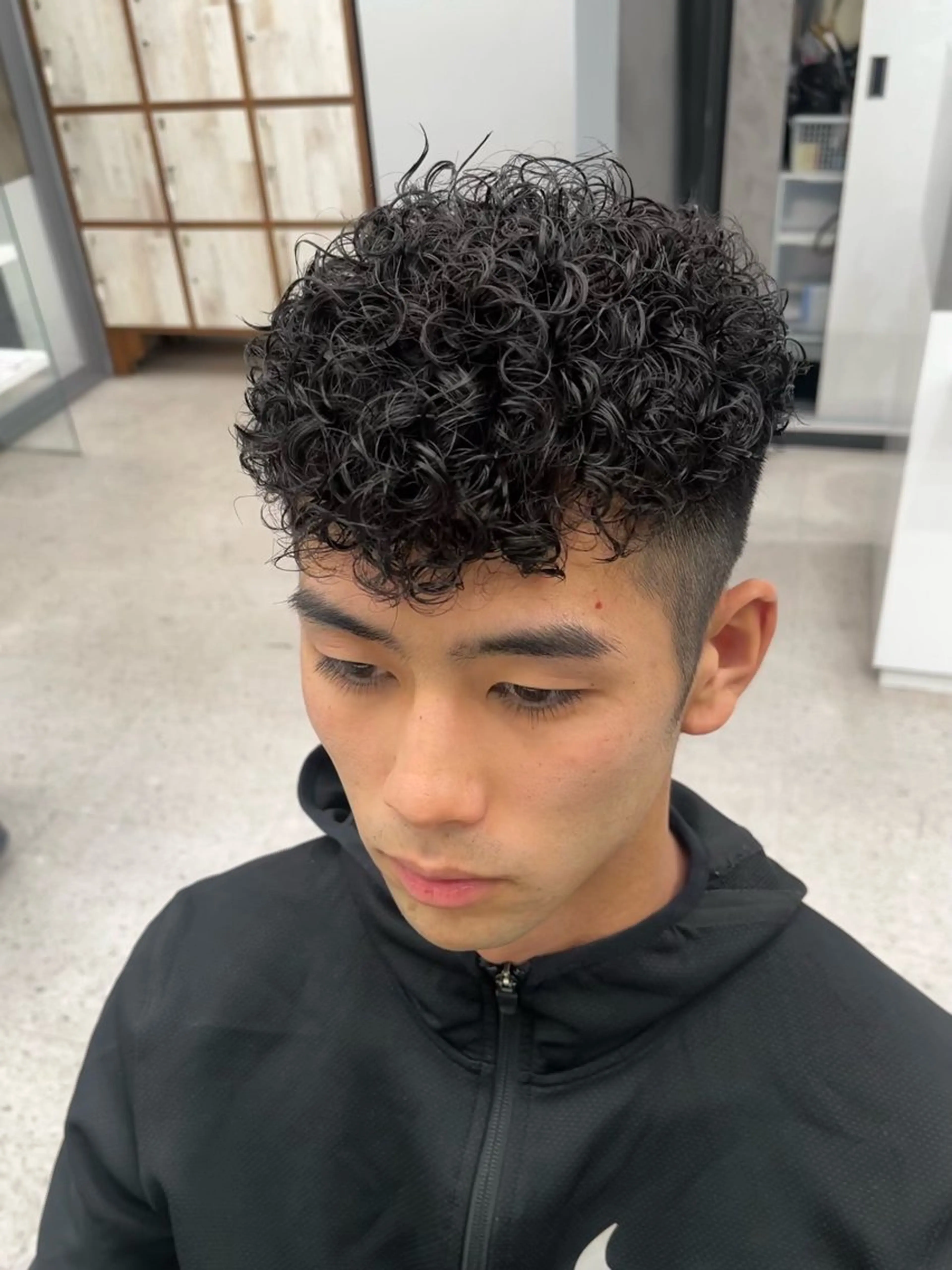 パーマ メンズ カット パーマ 🍐シャドウパーマ メンズ特化/守岡🍐のヘアスタイル