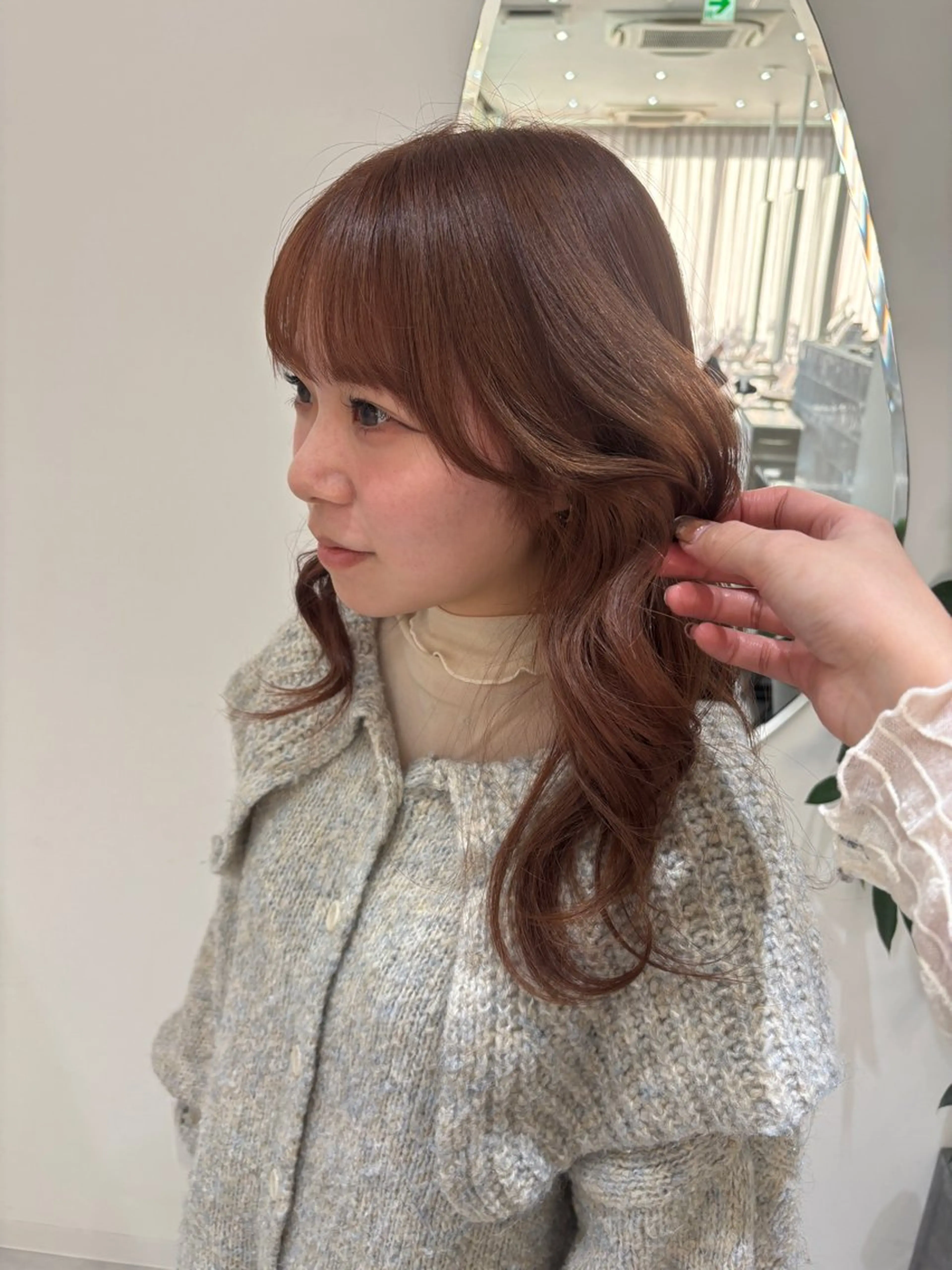 ロング ヘアカラー トリートメント Zina天神/ nozomiのヘアスタイル