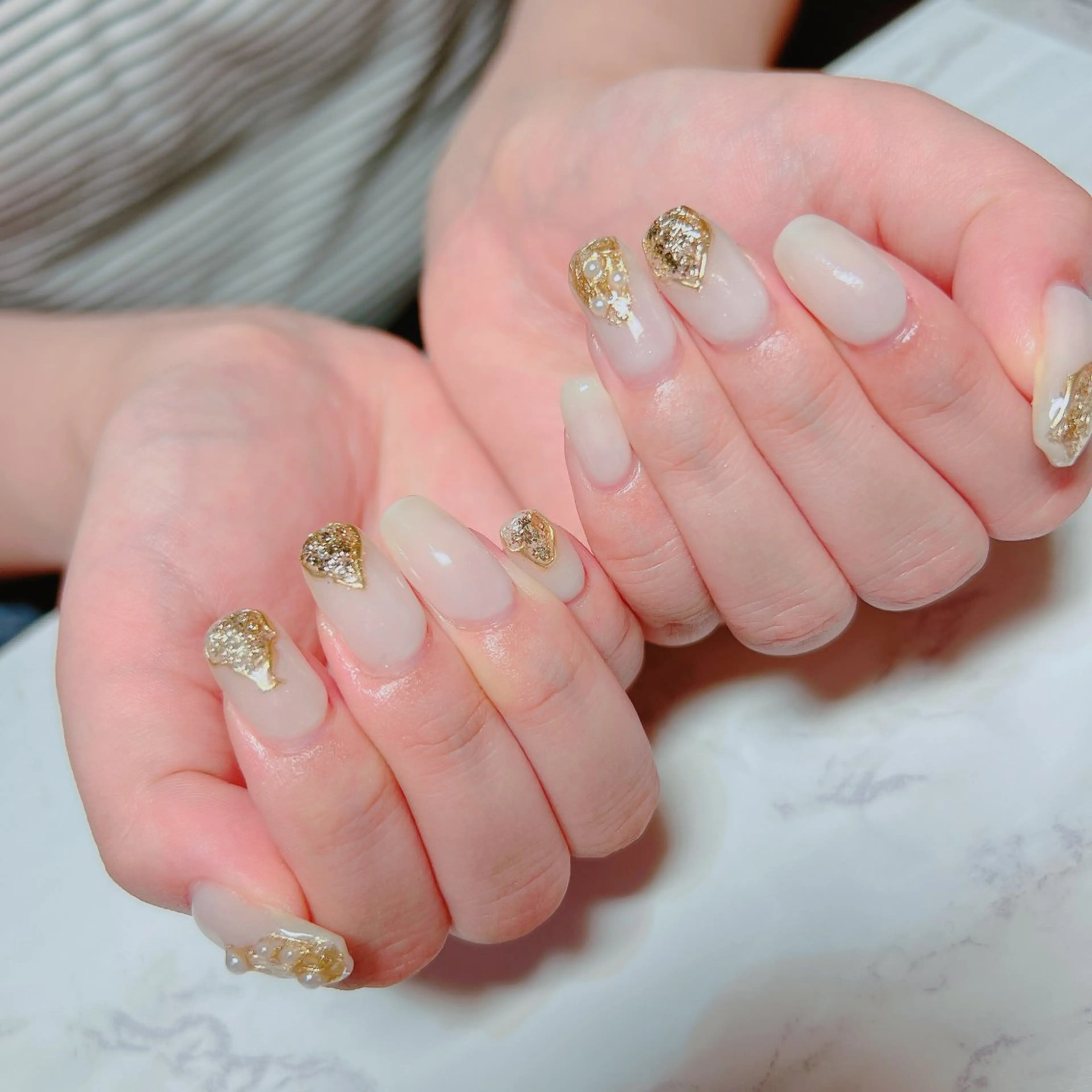 ネイル 持ち込み ハンドネイル たきぐち みちこのネイルデザイン