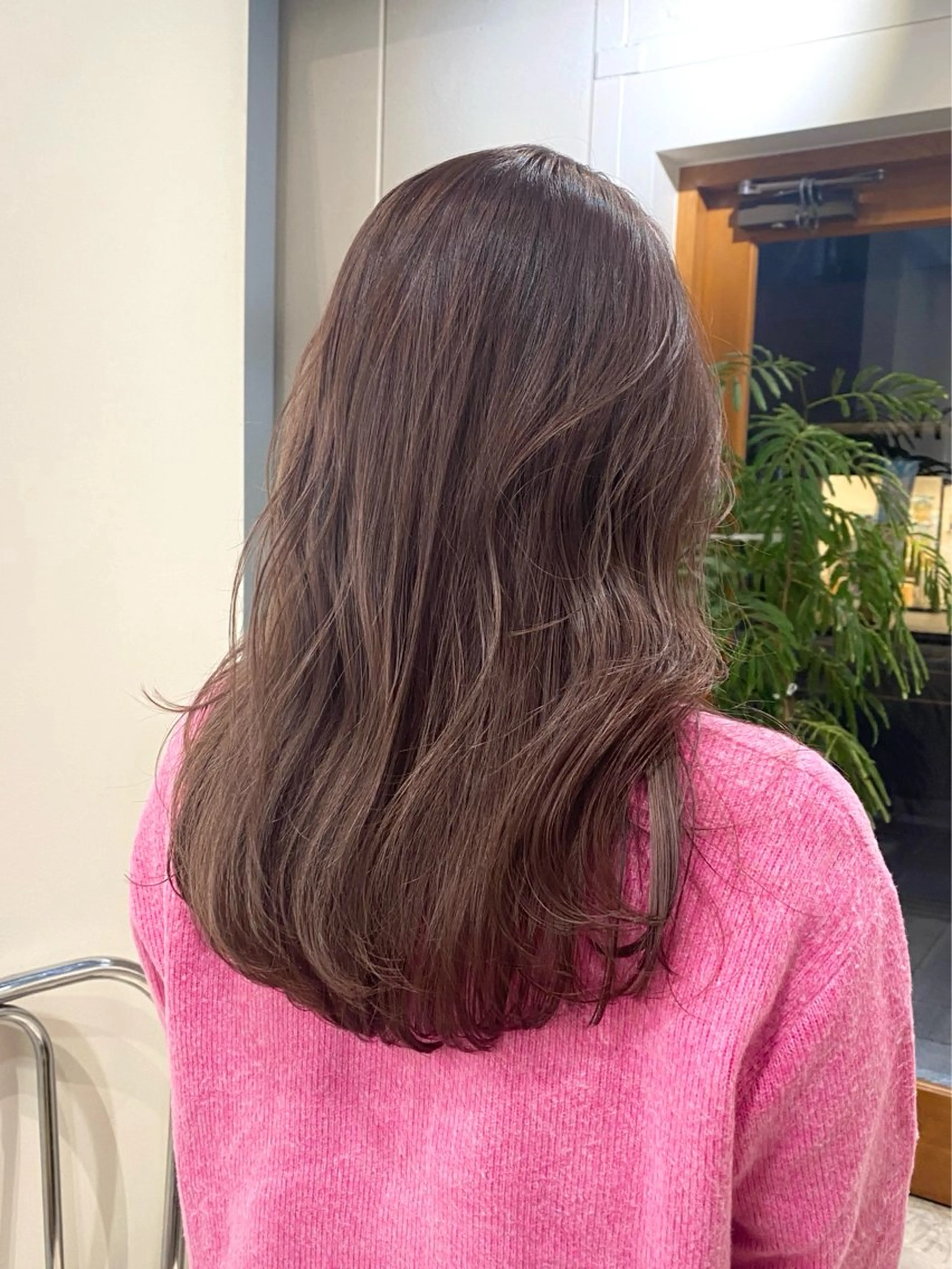 ロング カラー カット ヘアカラー トリートメント 村田 りょうやのヘアスタイル