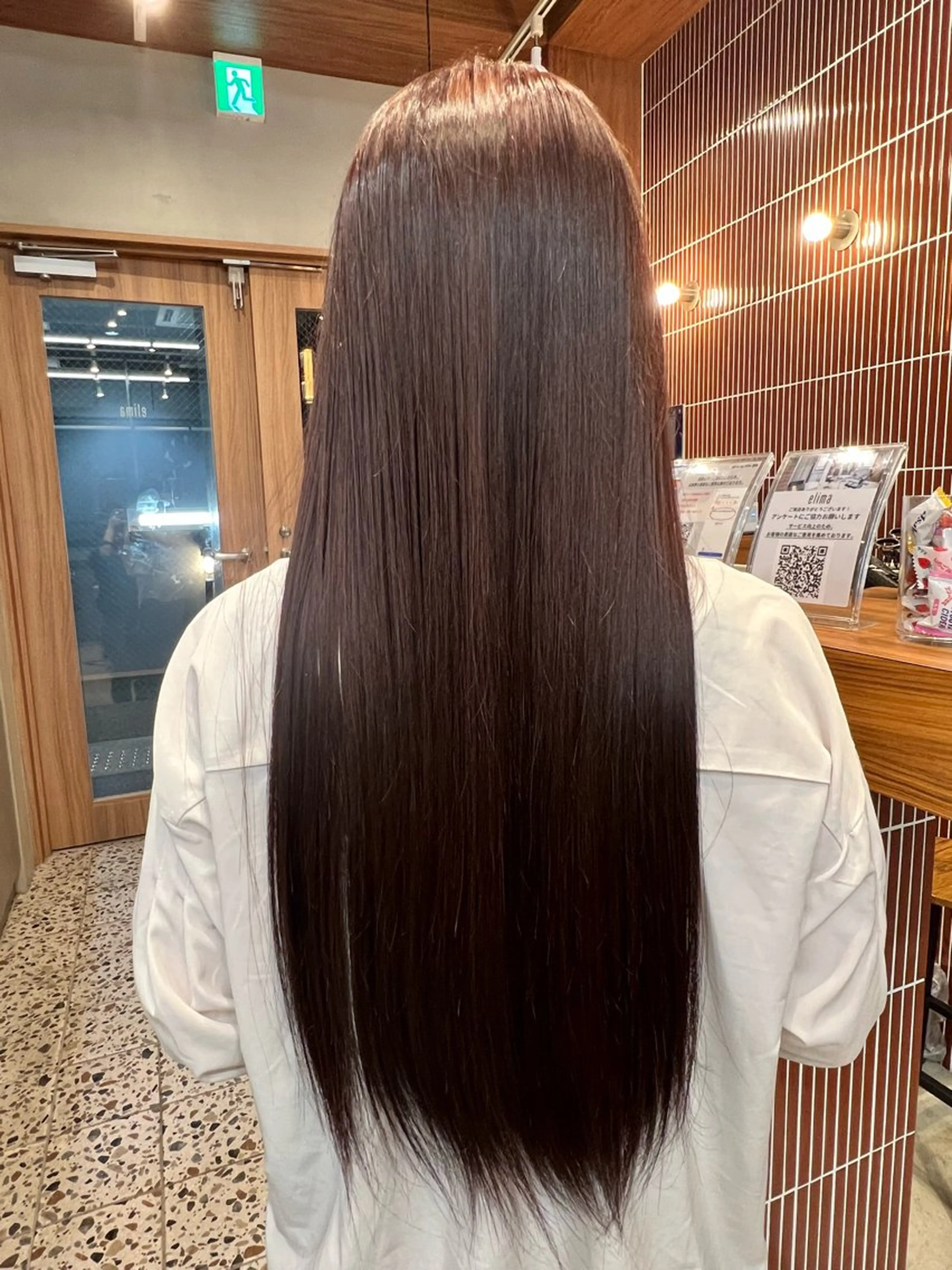 ロング トリートメント ヘアカラー elima. 池田紗矢香💝のヘアスタイル