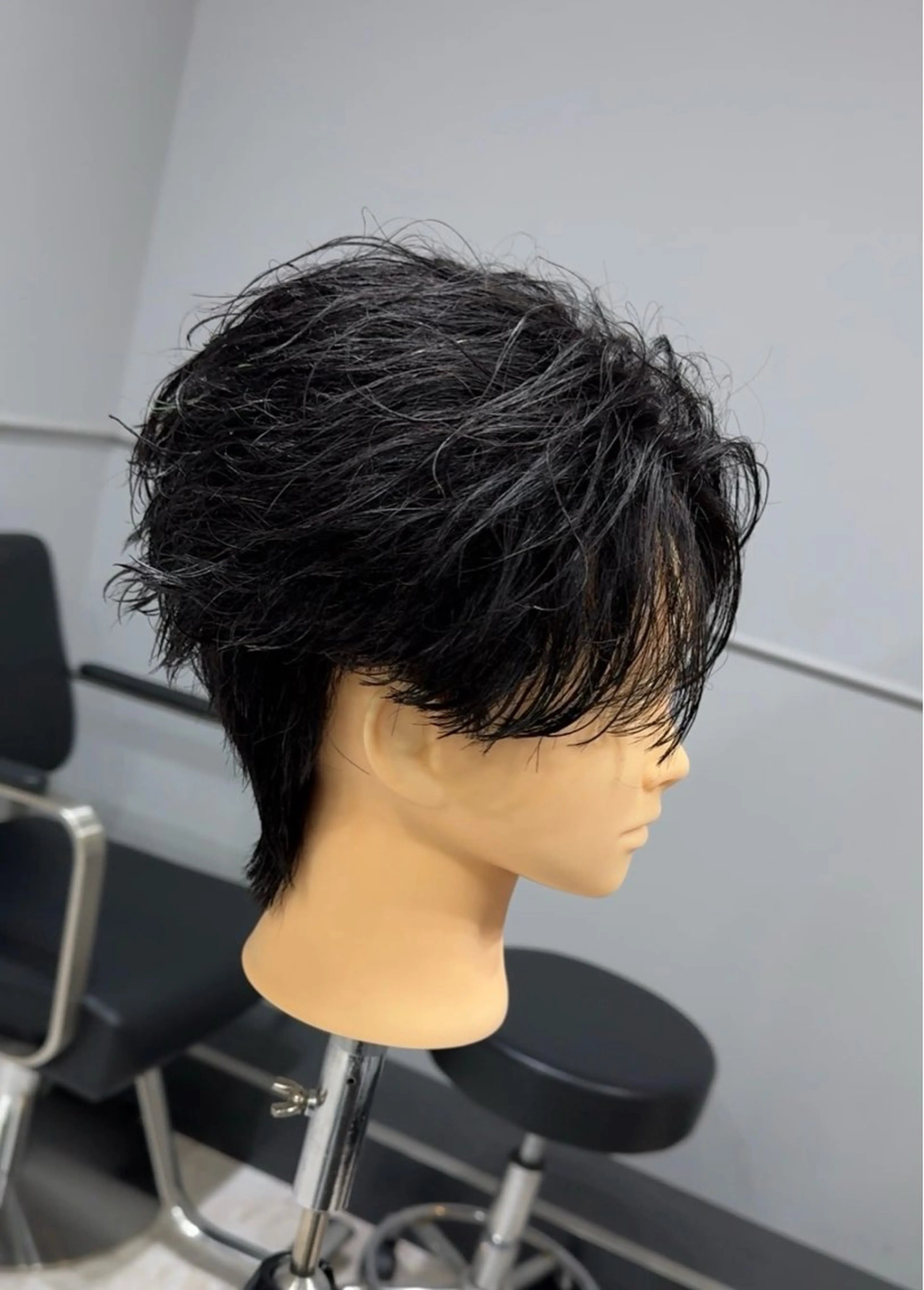 メンズ フェザーパーマ メンズパーマ カット ABEY LEVRAI所属・Miyabi.💋 ABEYLEVRAIのヘアスタイル