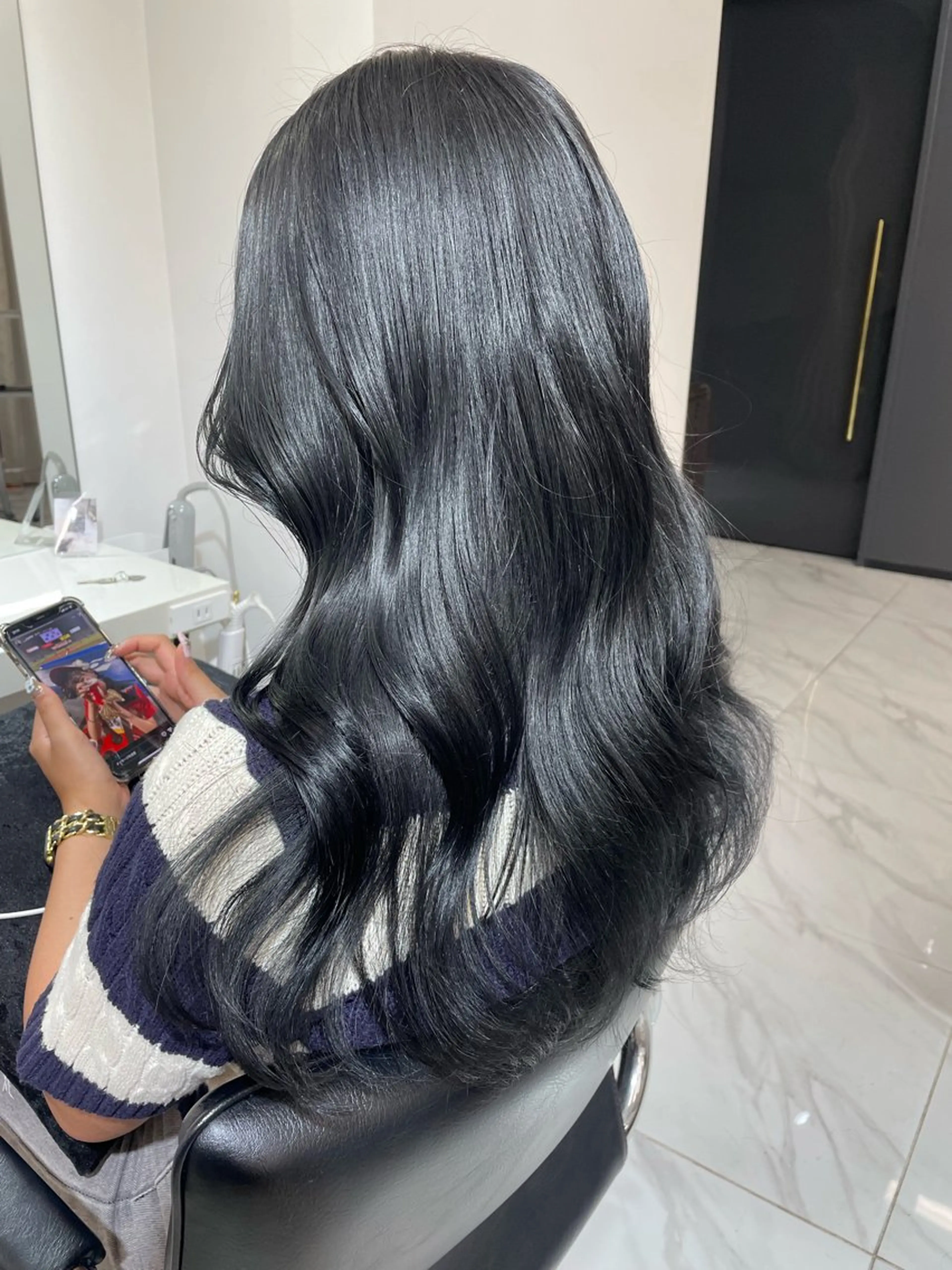 ロング 韓国風ヘア 大人韓国ヘア 渋谷/Satsukiのヘアスタイル