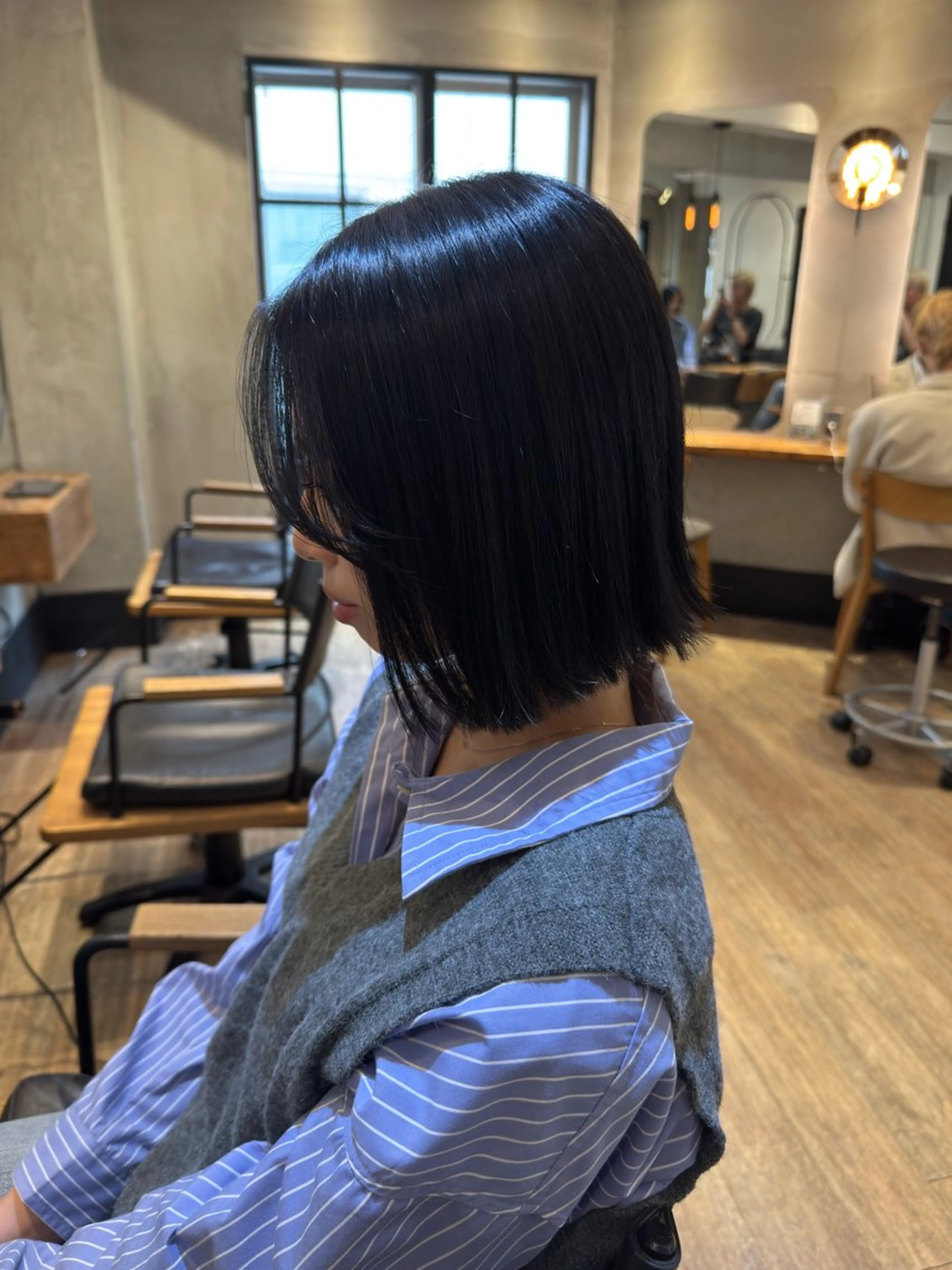 ミディアム カラー カット ヘアカラー 立川/ブリーチ/ 髪質改善/西川翔真のヘアスタイル