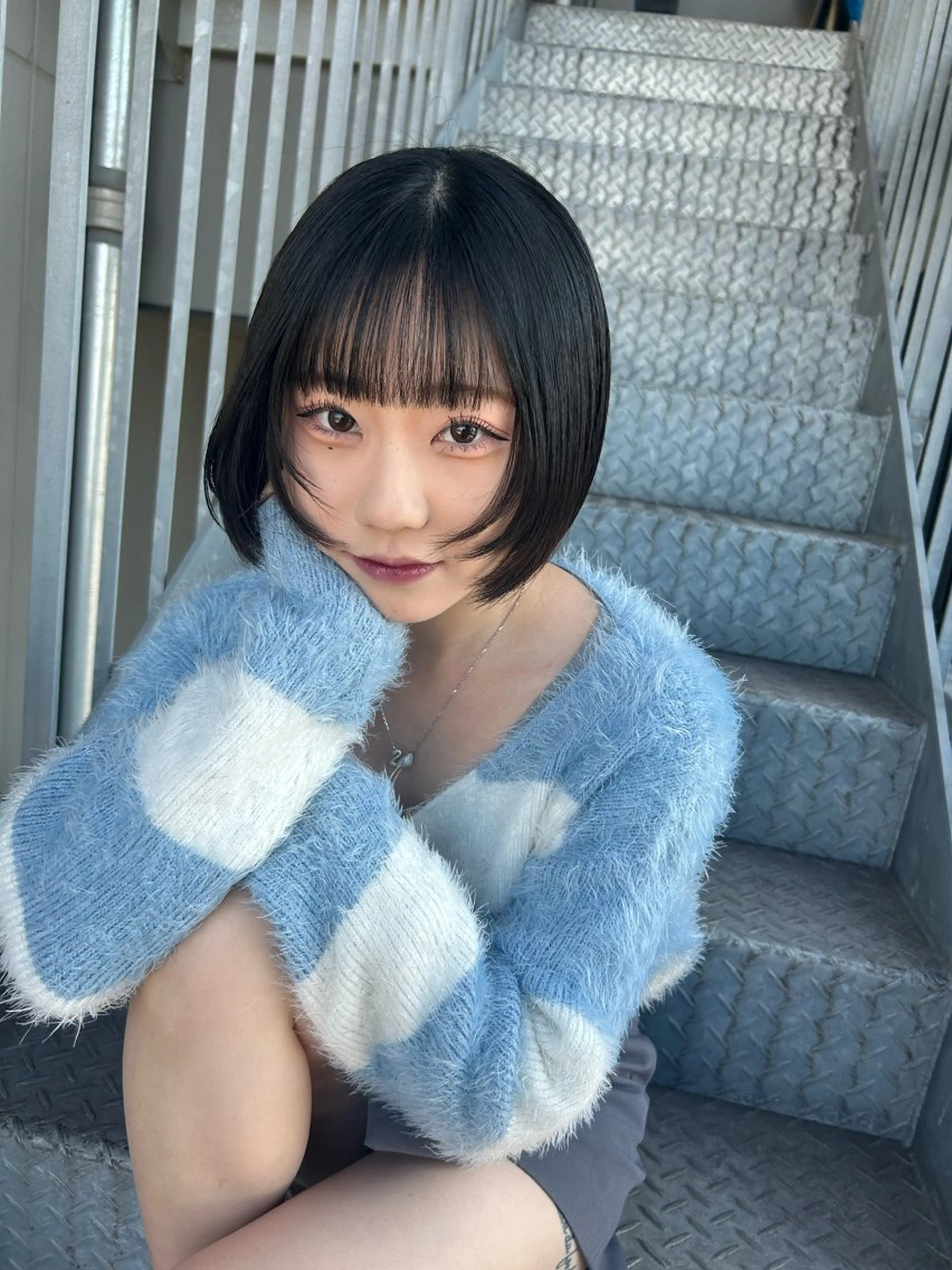 ショート ボブ 小顔カット トリートメント ウルフカット VISUALIST所属・小倉/レイヤー/ 顔周りカット/naoのヘアスタイル