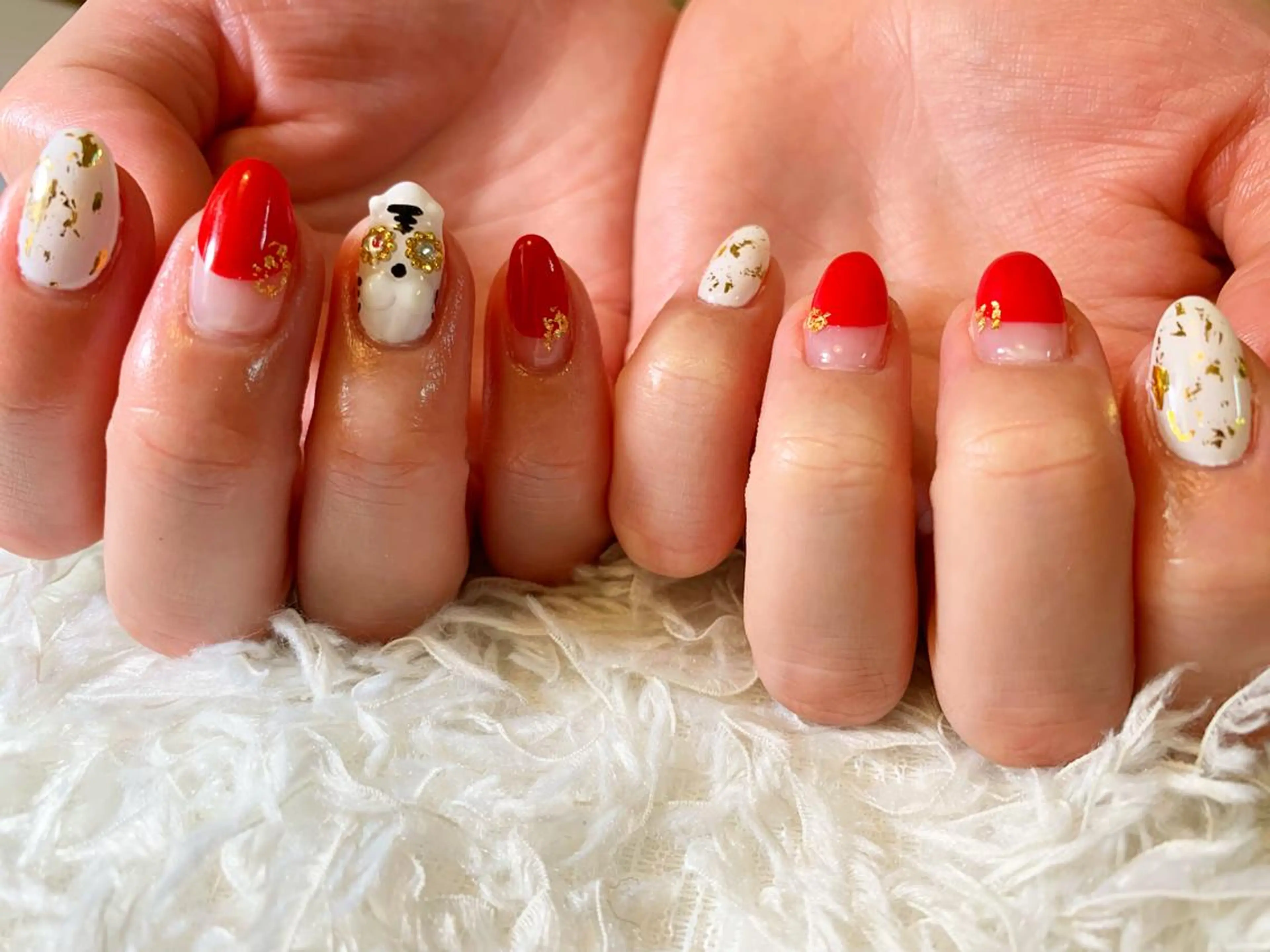 ネイル ハンドネイル フットネイル GéRanium Harukaのネイルデザイン