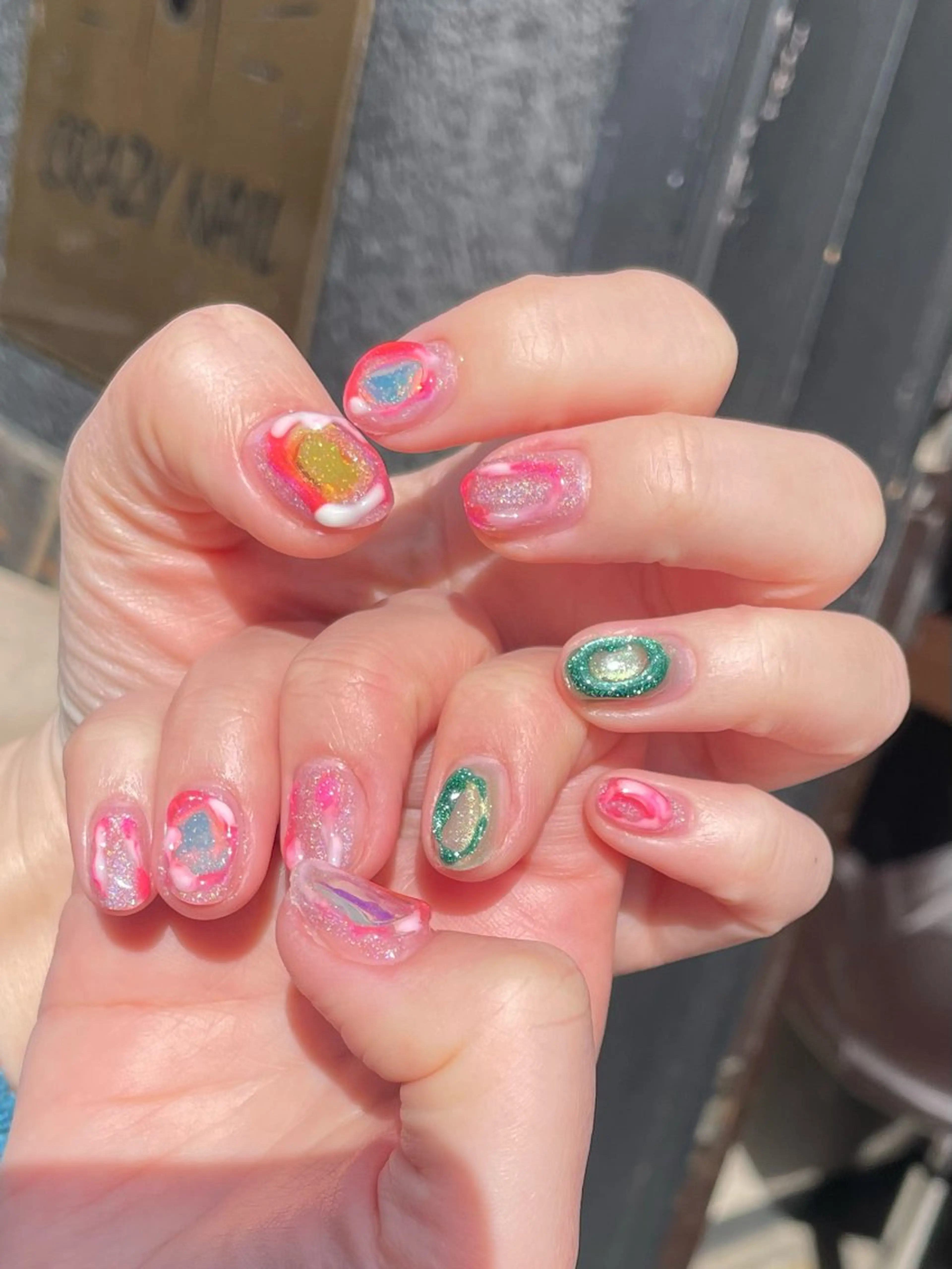 ネイル ハンドネイル CRAZY NAILのネイルデザイン