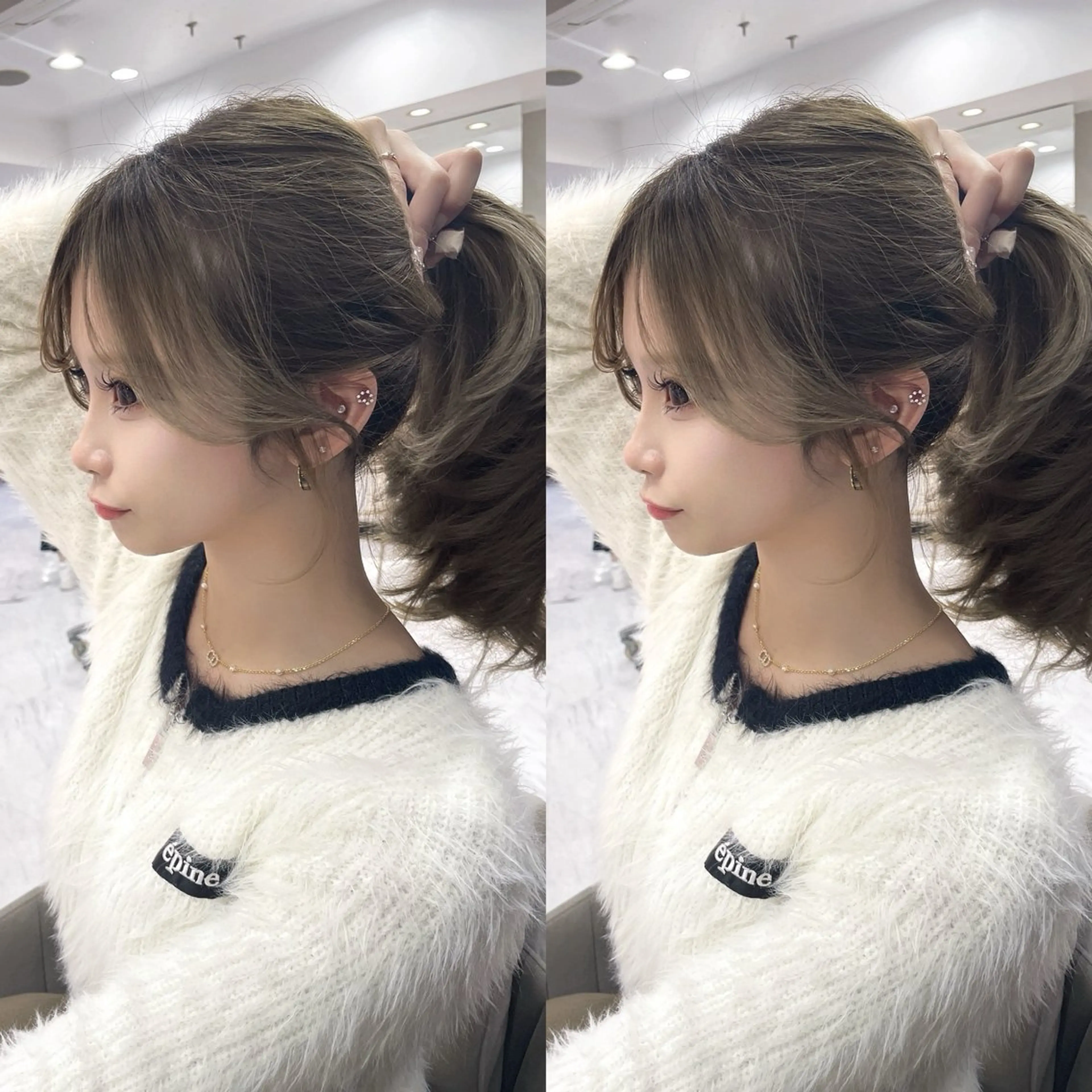 ロング カラー カット ヘアカラー トリートメント 韓国ヘア/髪質改善 TAKAHIROのヘアスタイル