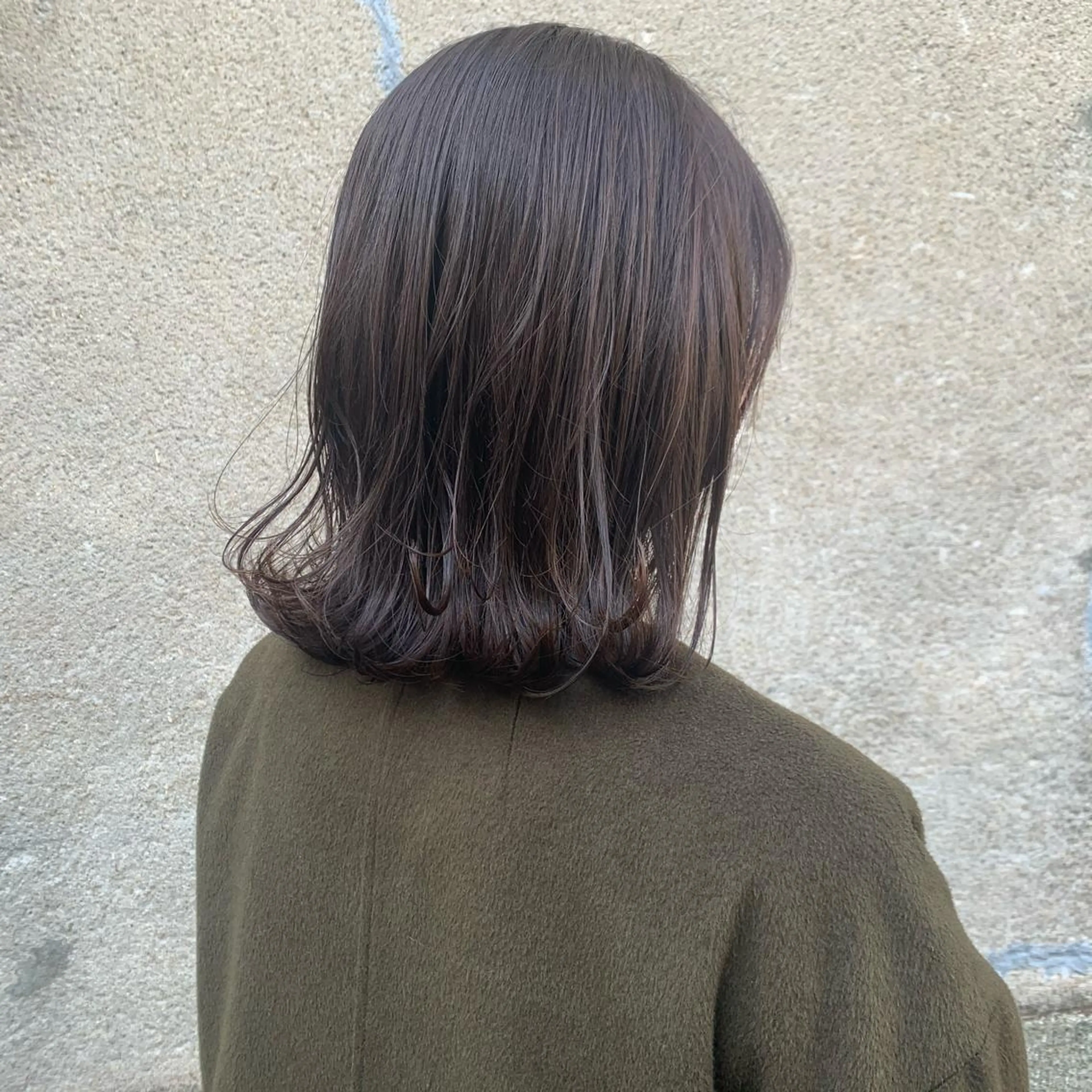 ミディアム カラー 卒業式のヘアスタイル 野々村 朋美のヘアスタイル