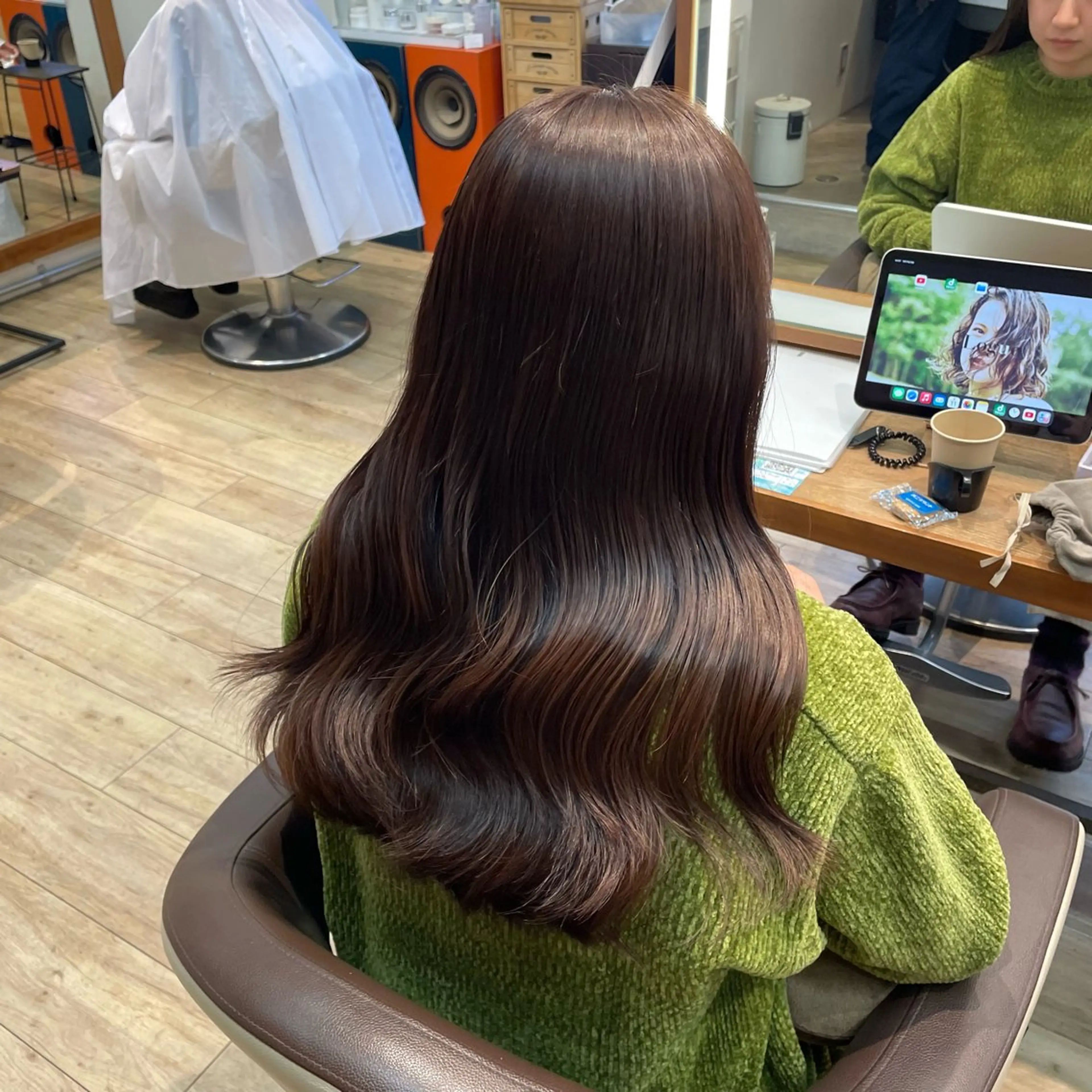 ロング カラー カット ヘアカラー トリートメント このみ/髪質改善 /ヘアアレンジ🫧のヘアスタイル