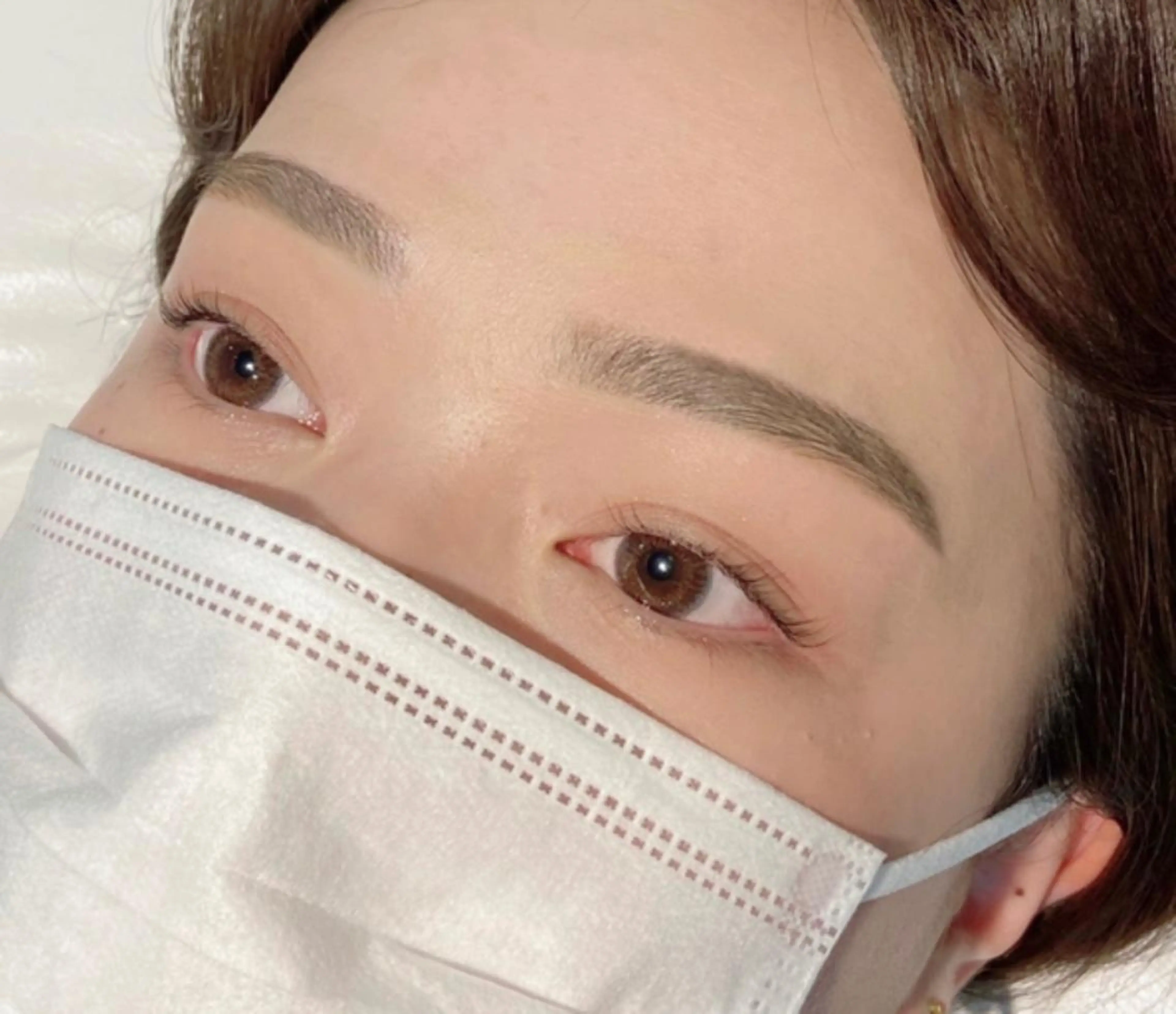 セミロング カラー パーマ ヘアアレンジ メンズ キッズ ネイル マツエク・マツパ ラメ(グリッター) muk. 尾崎のマツエク・マツパデザイン